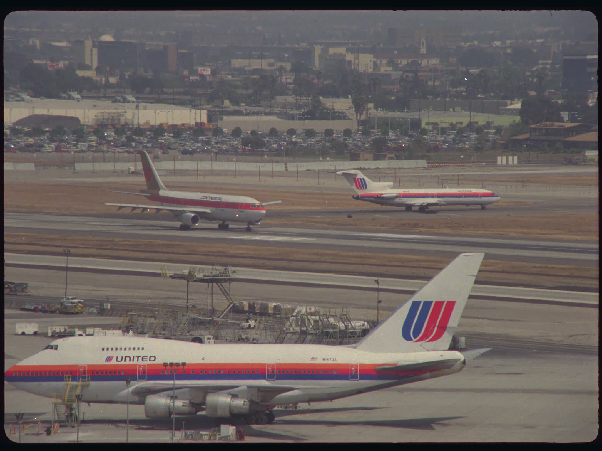 Various Planes at LAX