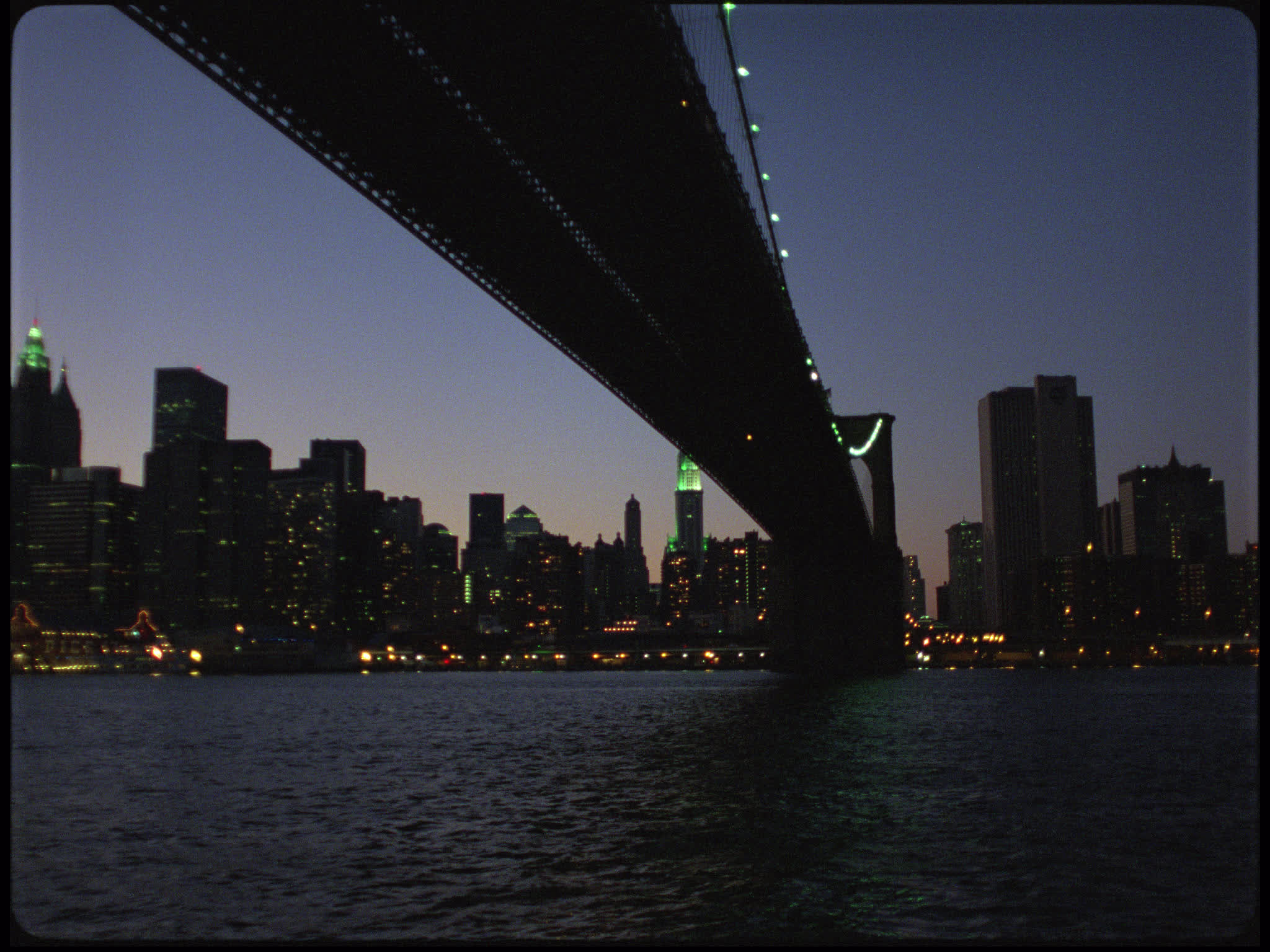 New York City Skyline Evening