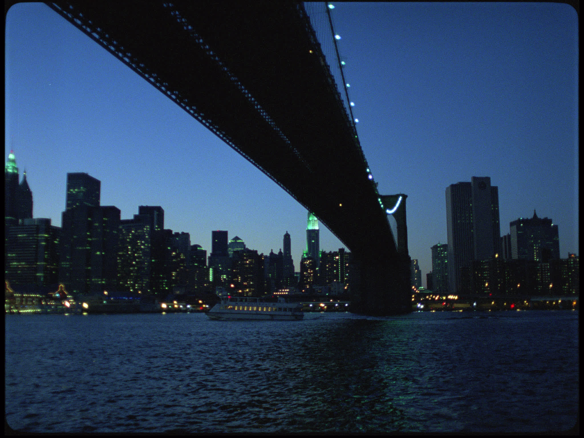 New York City Skyline Evening