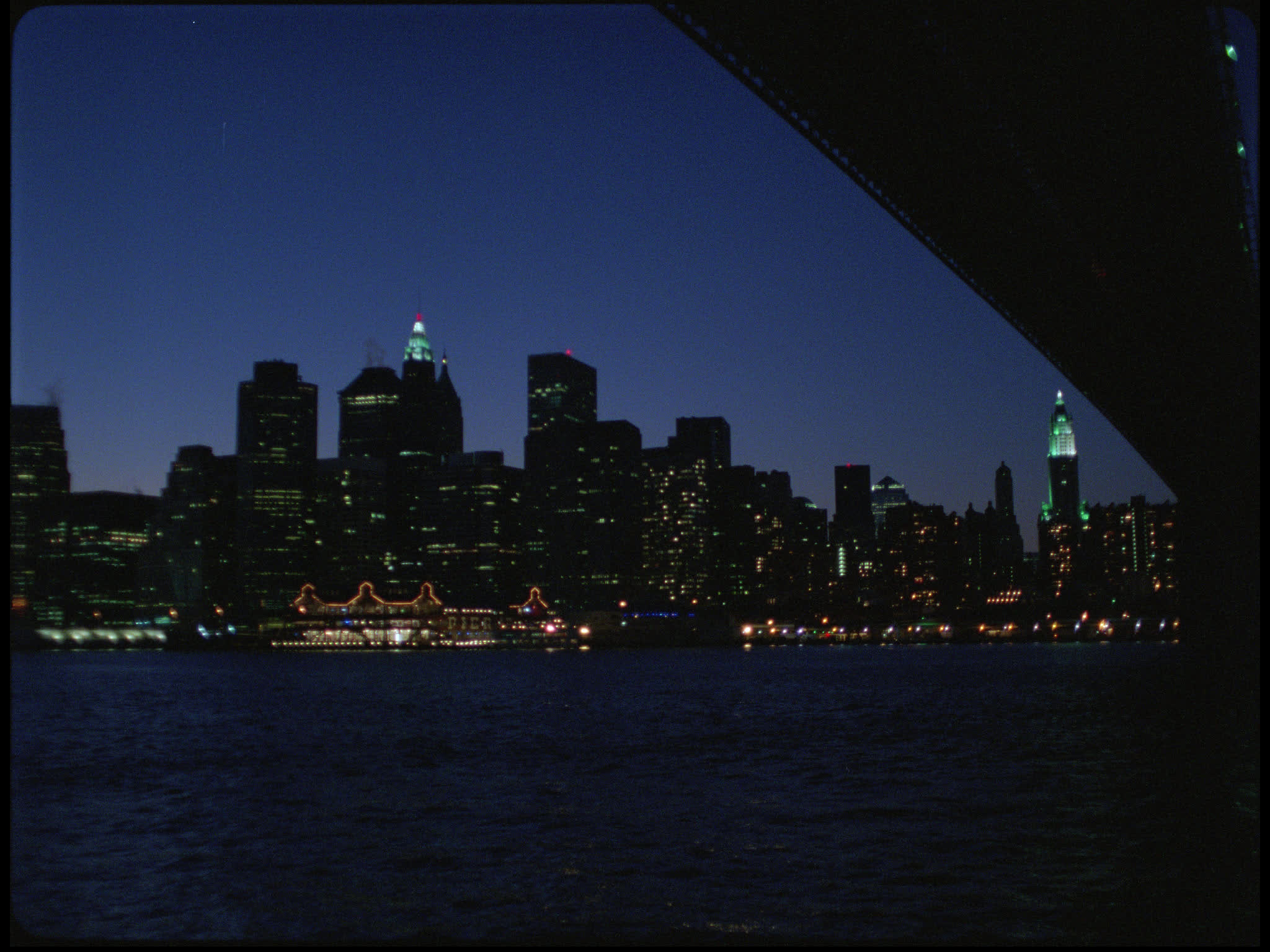 New York City Skyline Evening