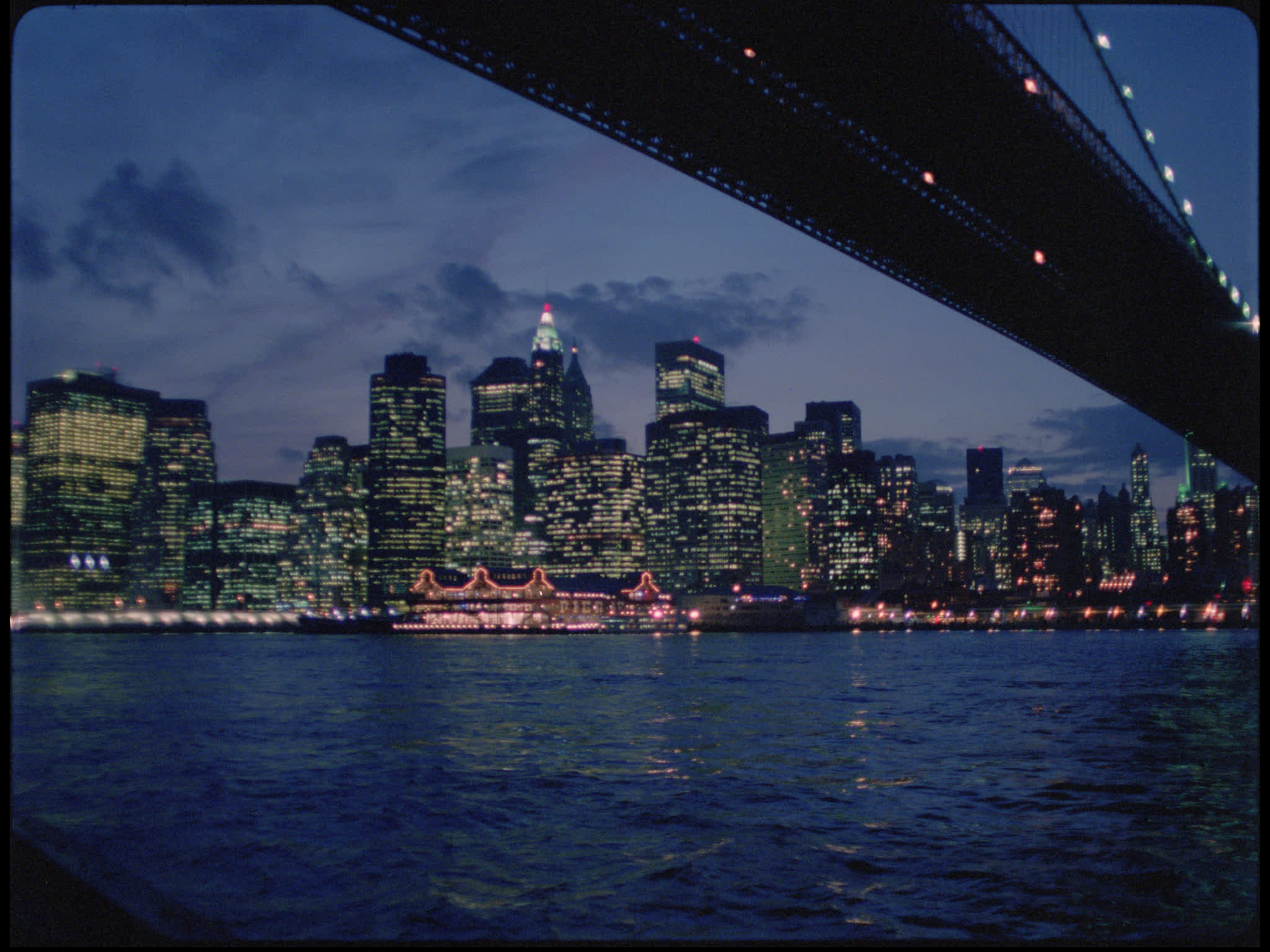 New York City Skyline Evening