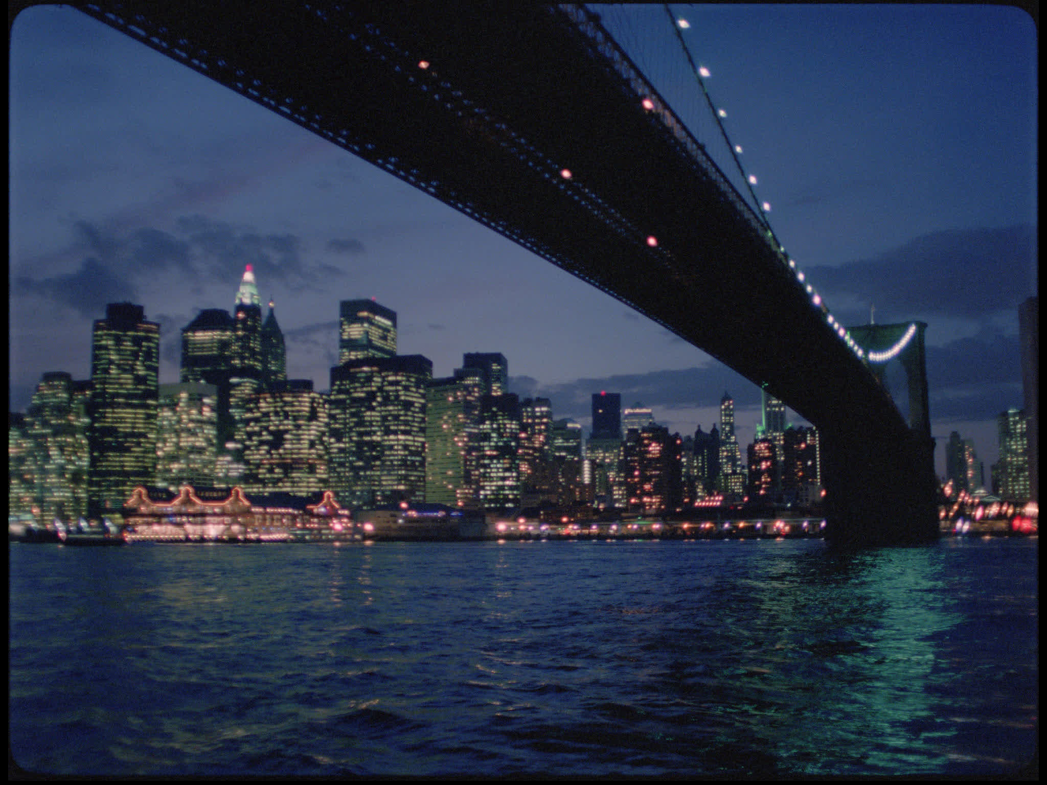New York City Skyline Evening