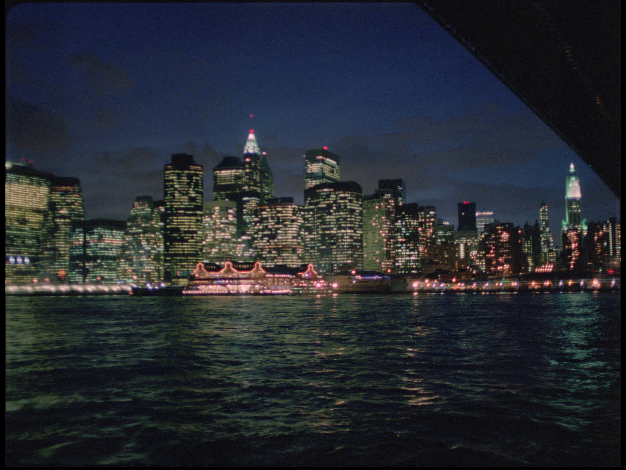 New York City Skyline Evening