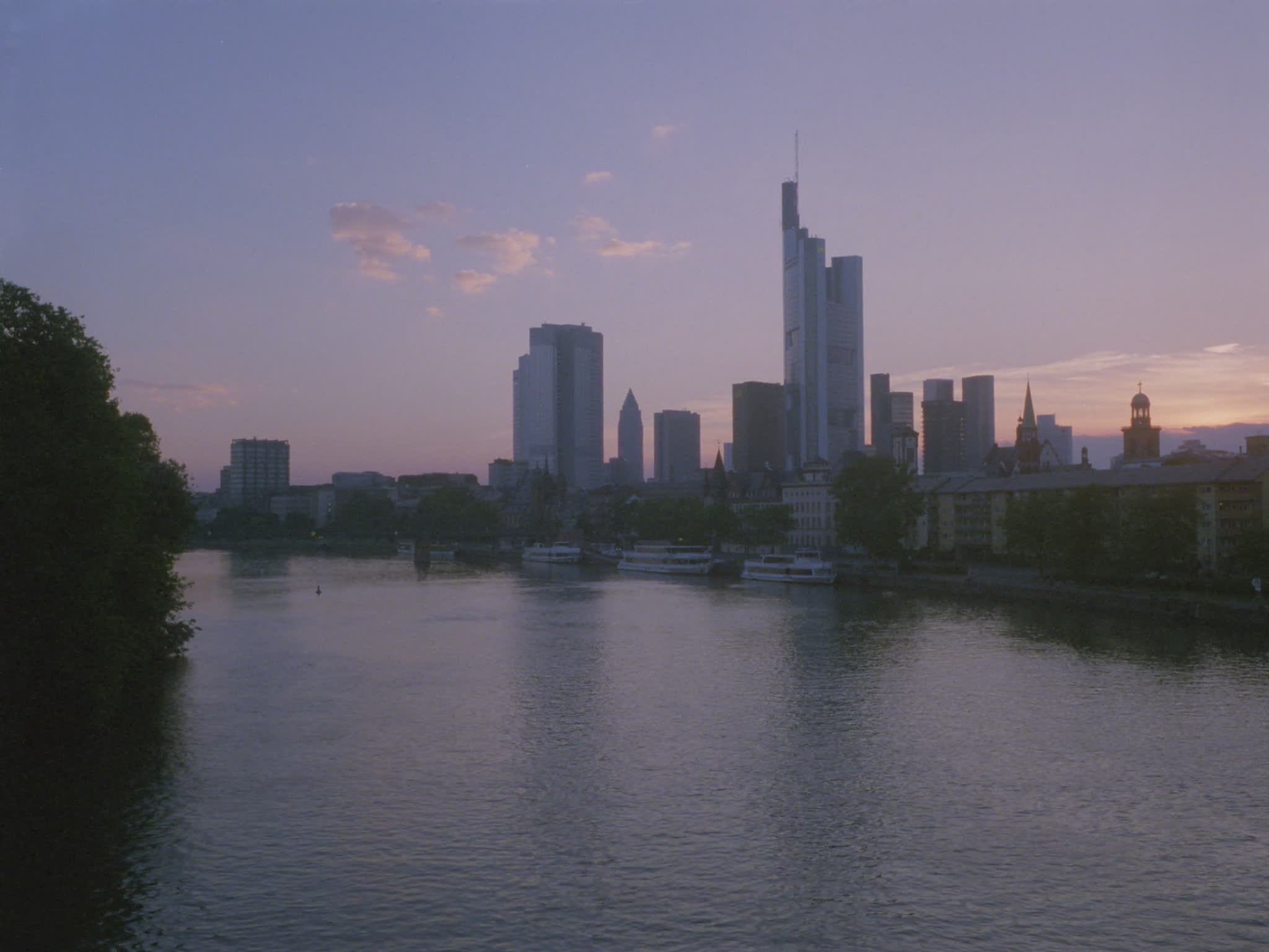 Frankfurt late afternoon