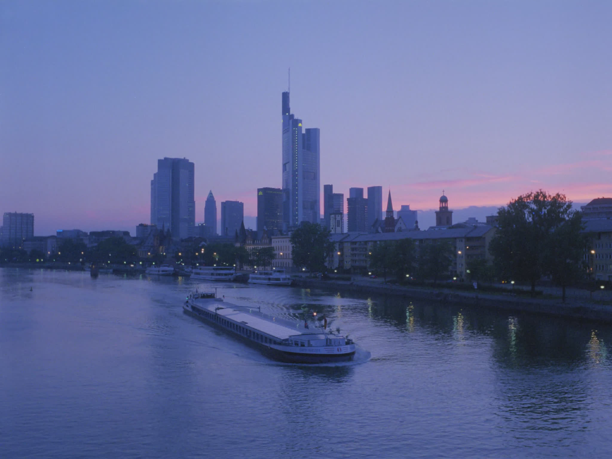 Frankfurt in Early Evening