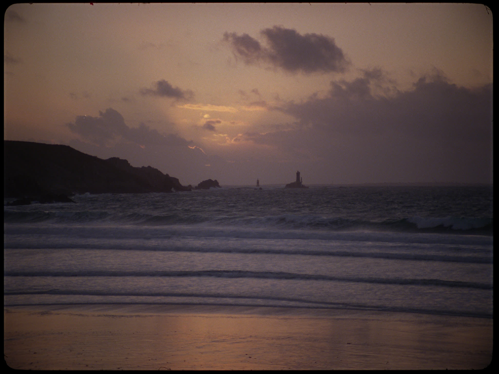 Phare de la Vieille sunset