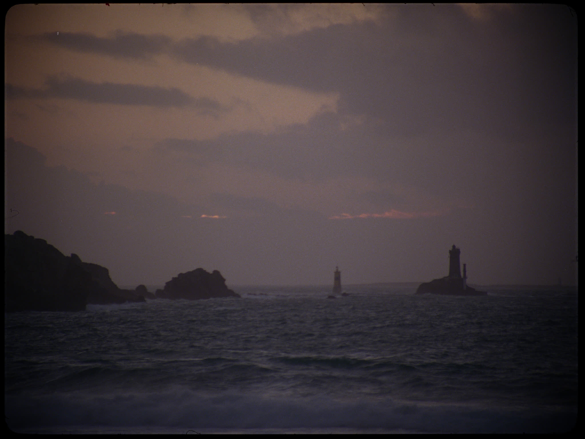 Phare de la Vieille sunset