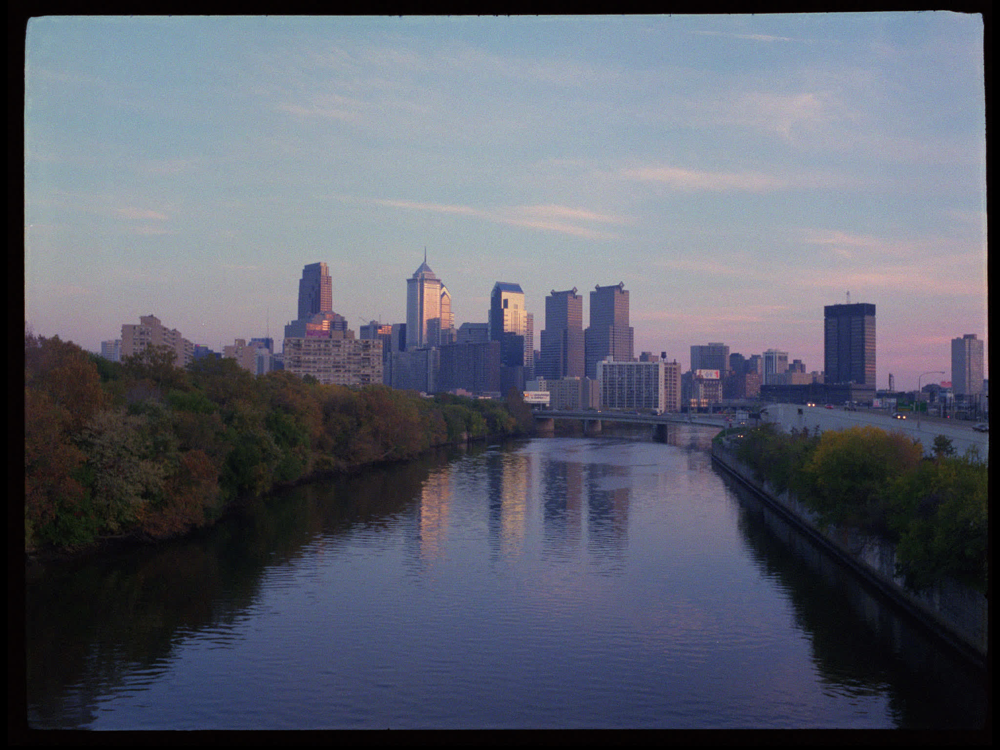 Philadelphia Skyline at Dusk