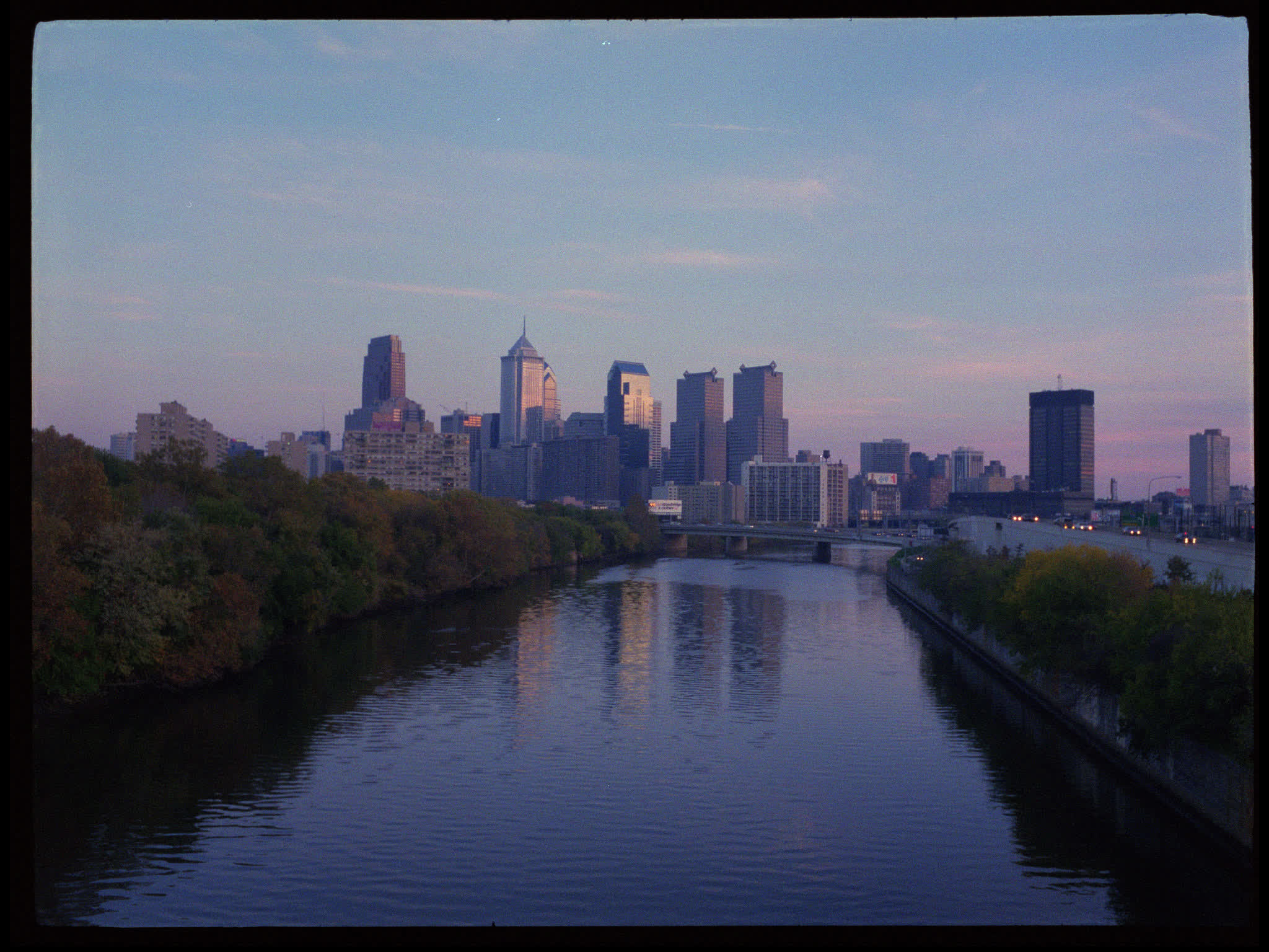Philadelphia Skyline at Dusk