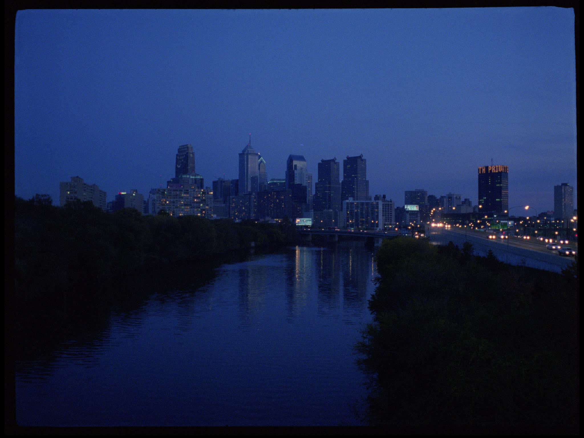 Philadelphia Skyline at Night