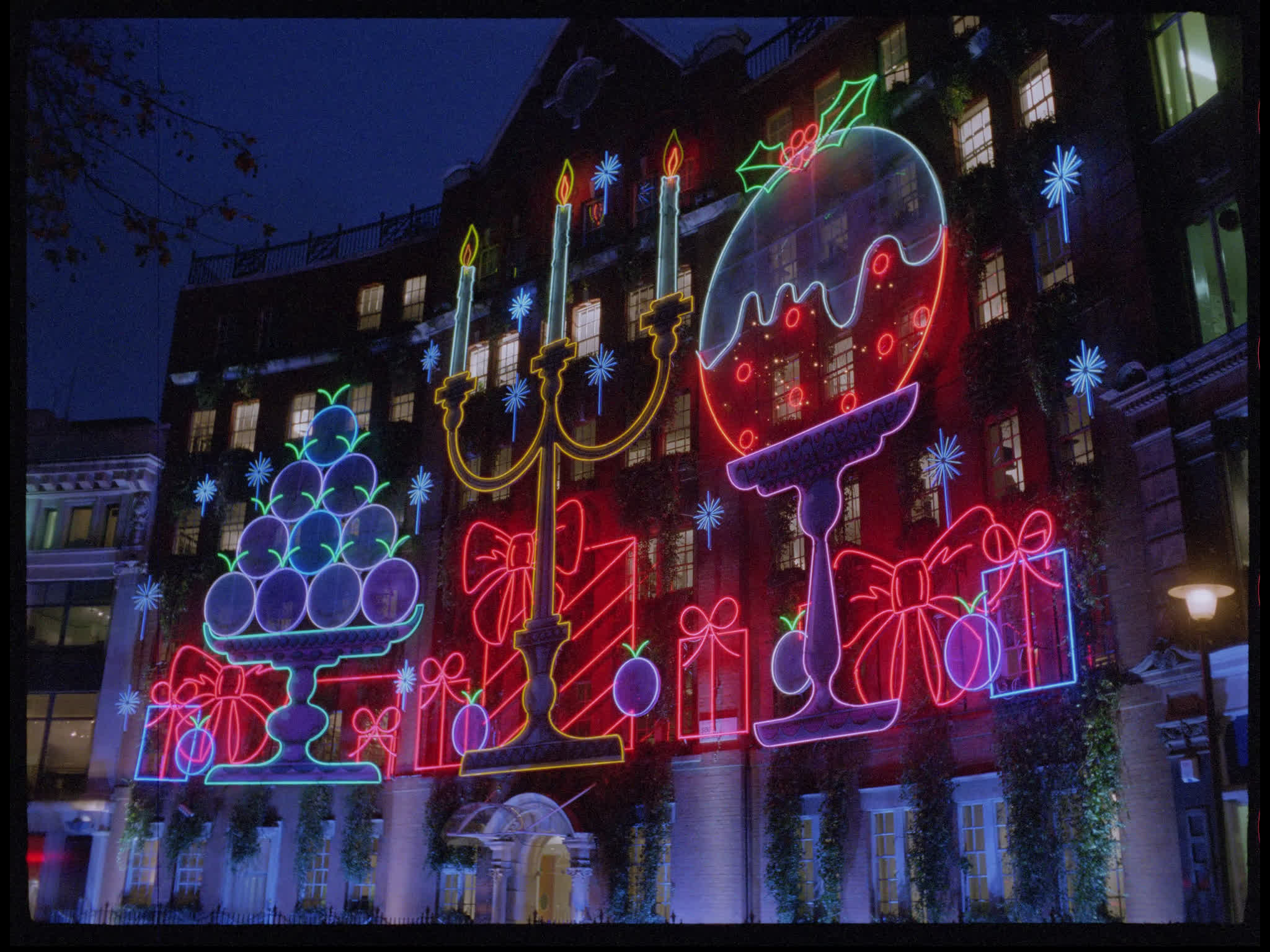 London Christmas lights
