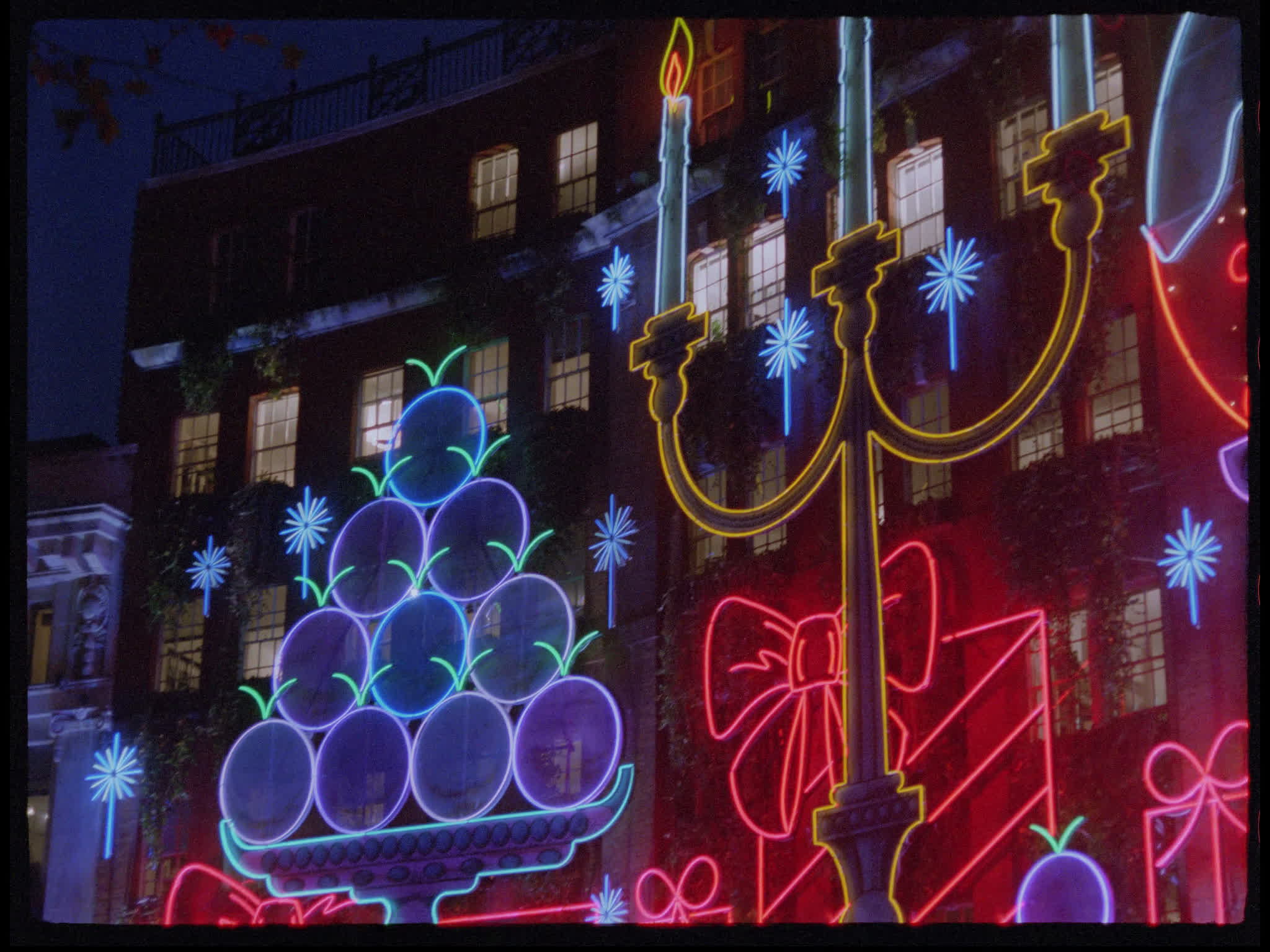 London Christmas lights