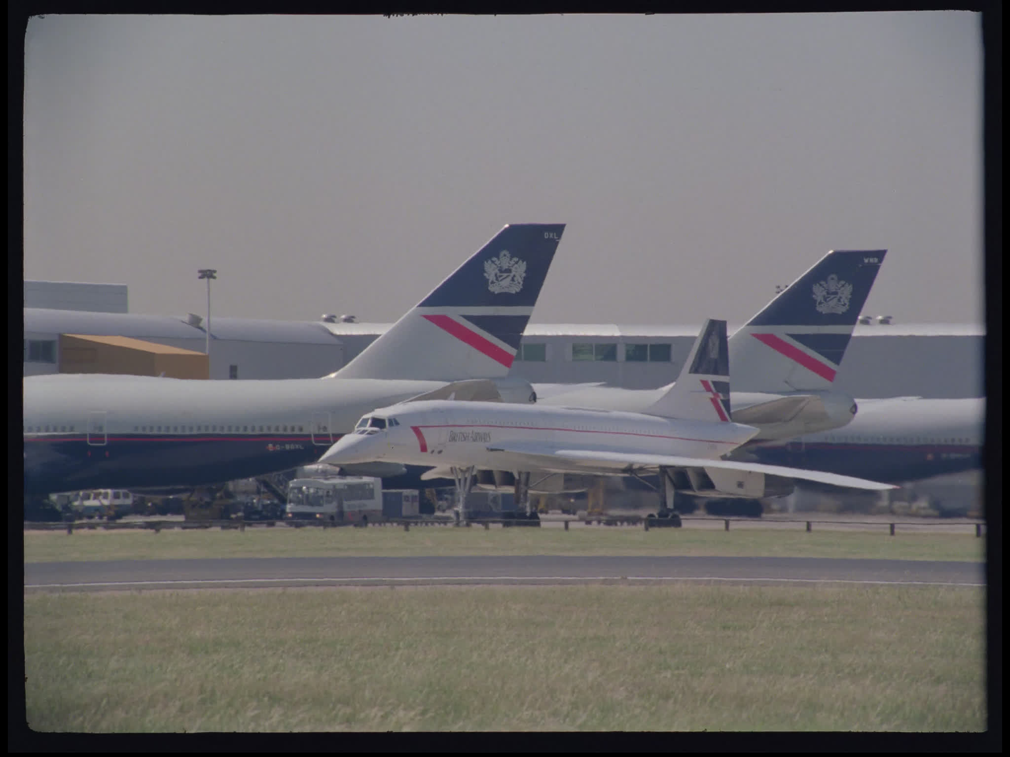 British Airways Concorde Taxiing