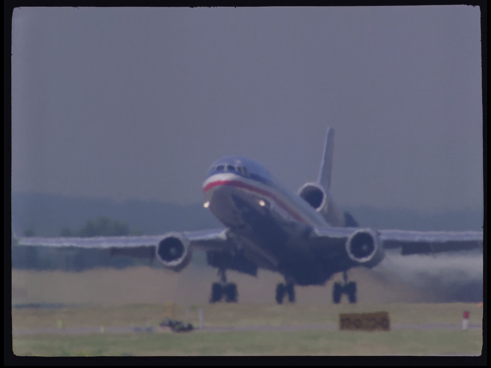 American Airlines MD11 Taking Off