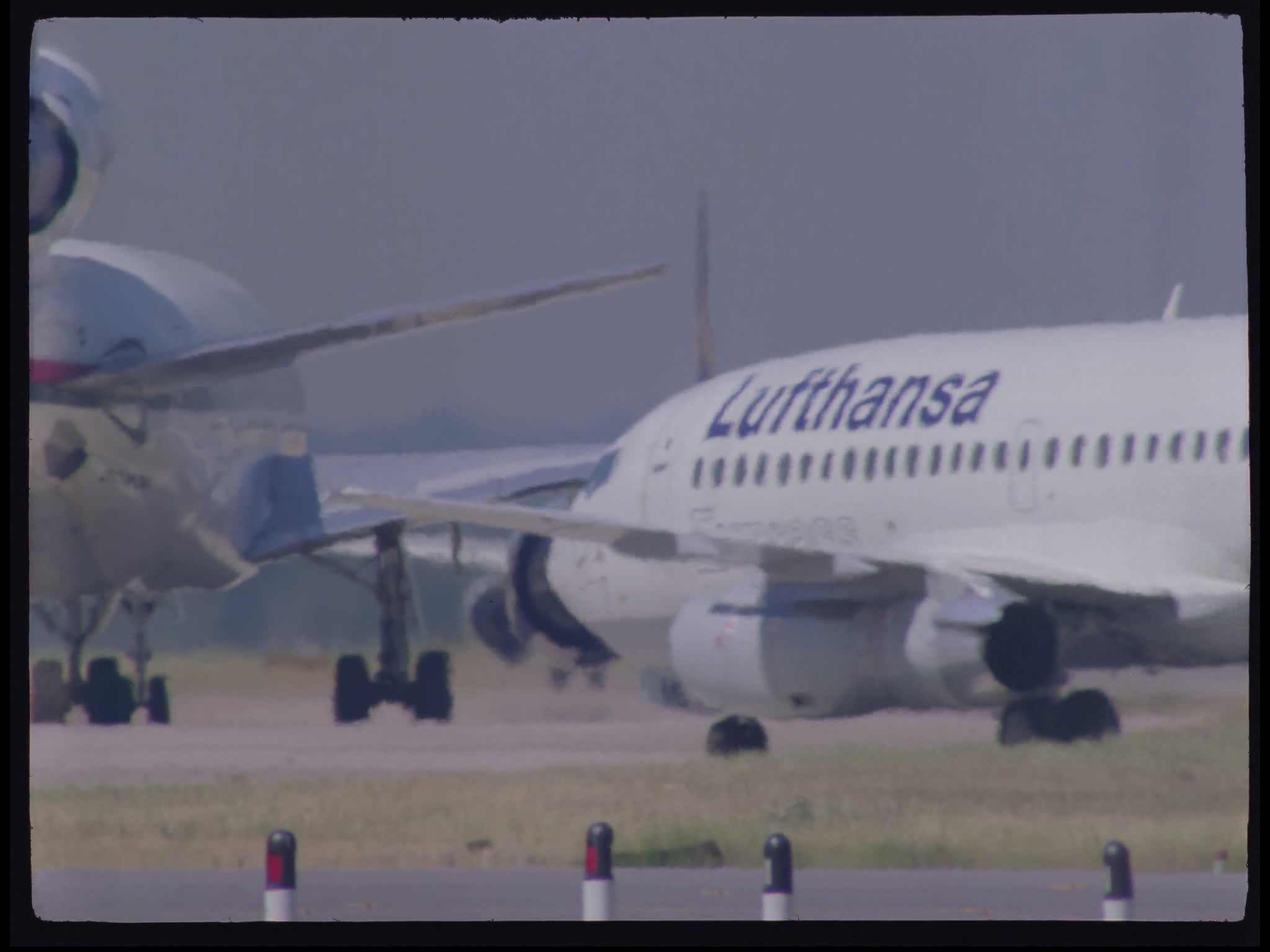 Lufthansa Boeing 737 Taxiing Amidst Heat Haze