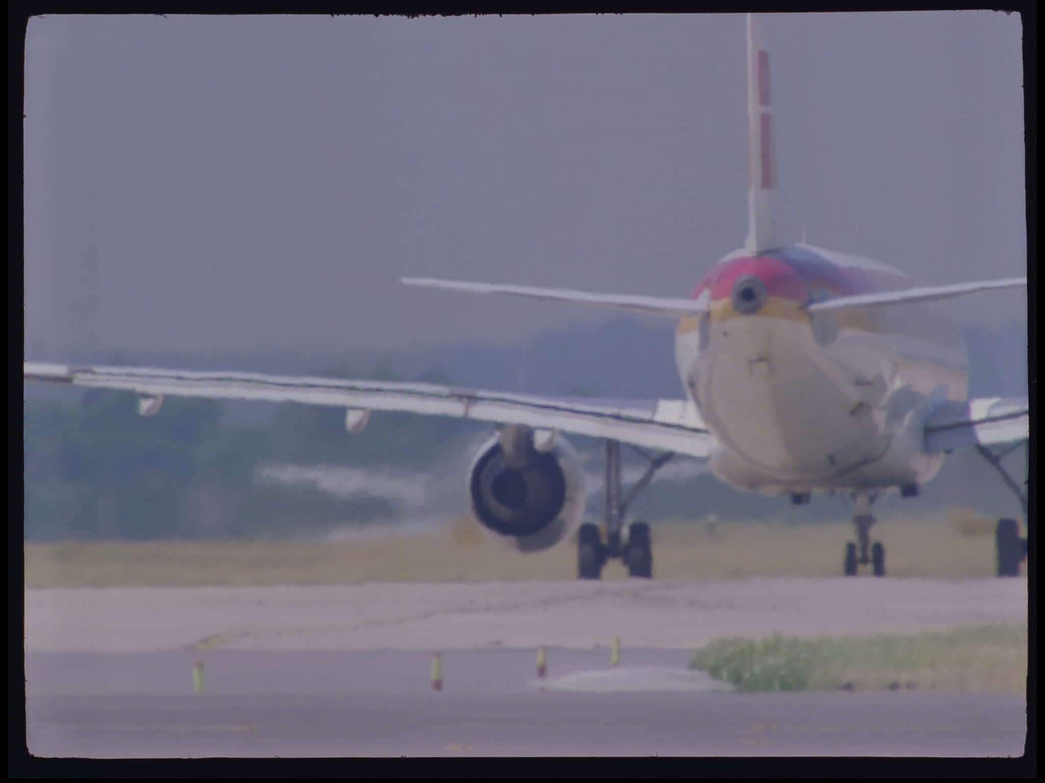 British Airways Boeing 767 Taking Off Amidst Heat Haze