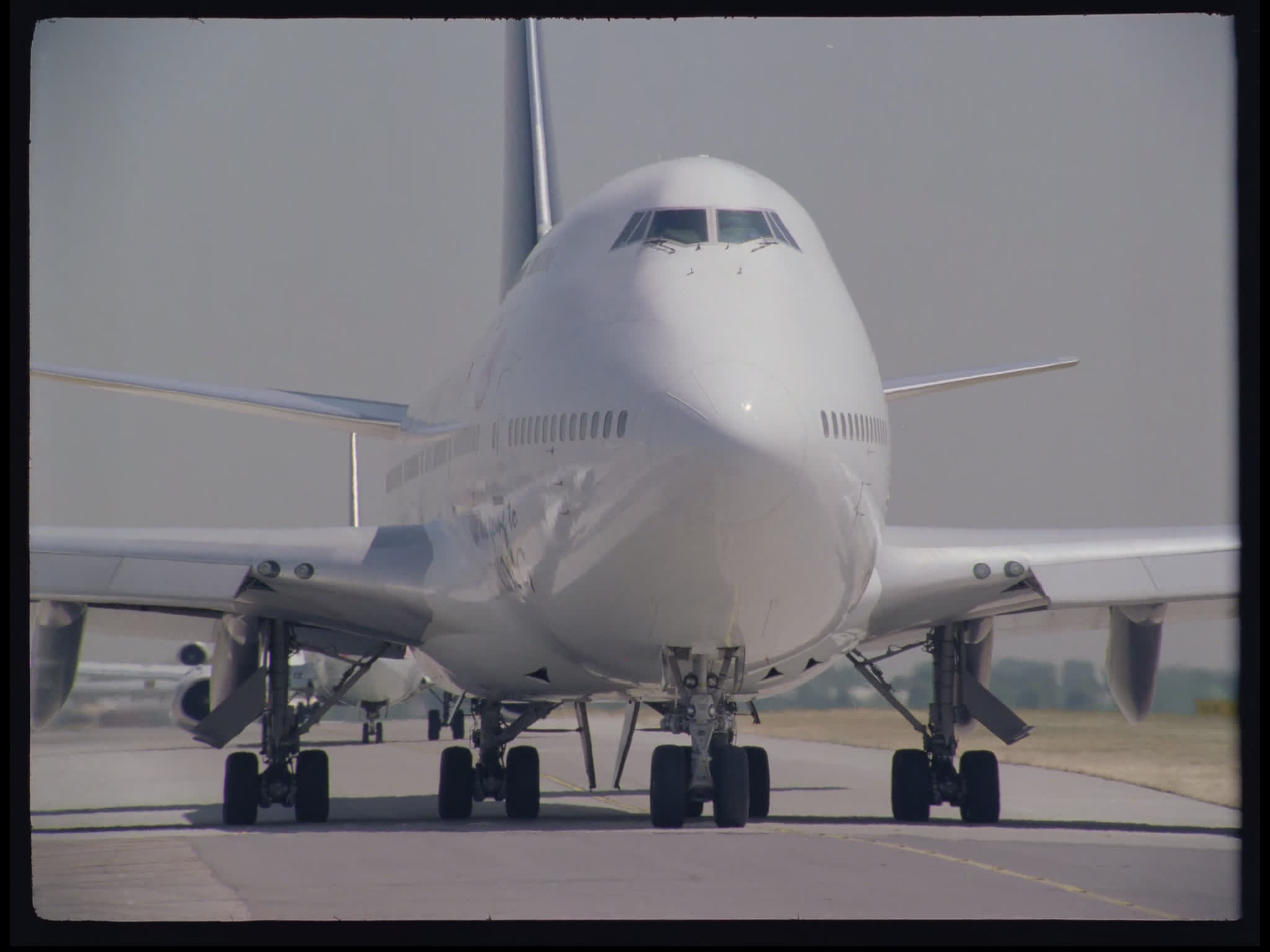 Planes Taxiing Head On