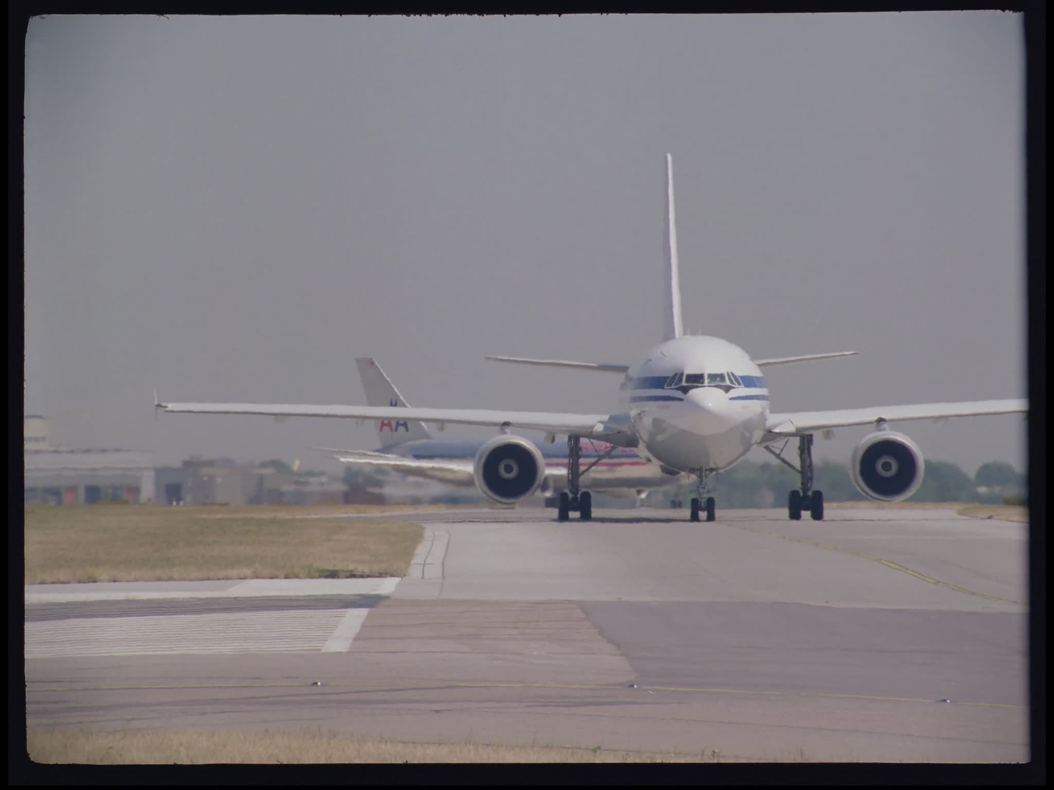 Planes Taxiing Head On