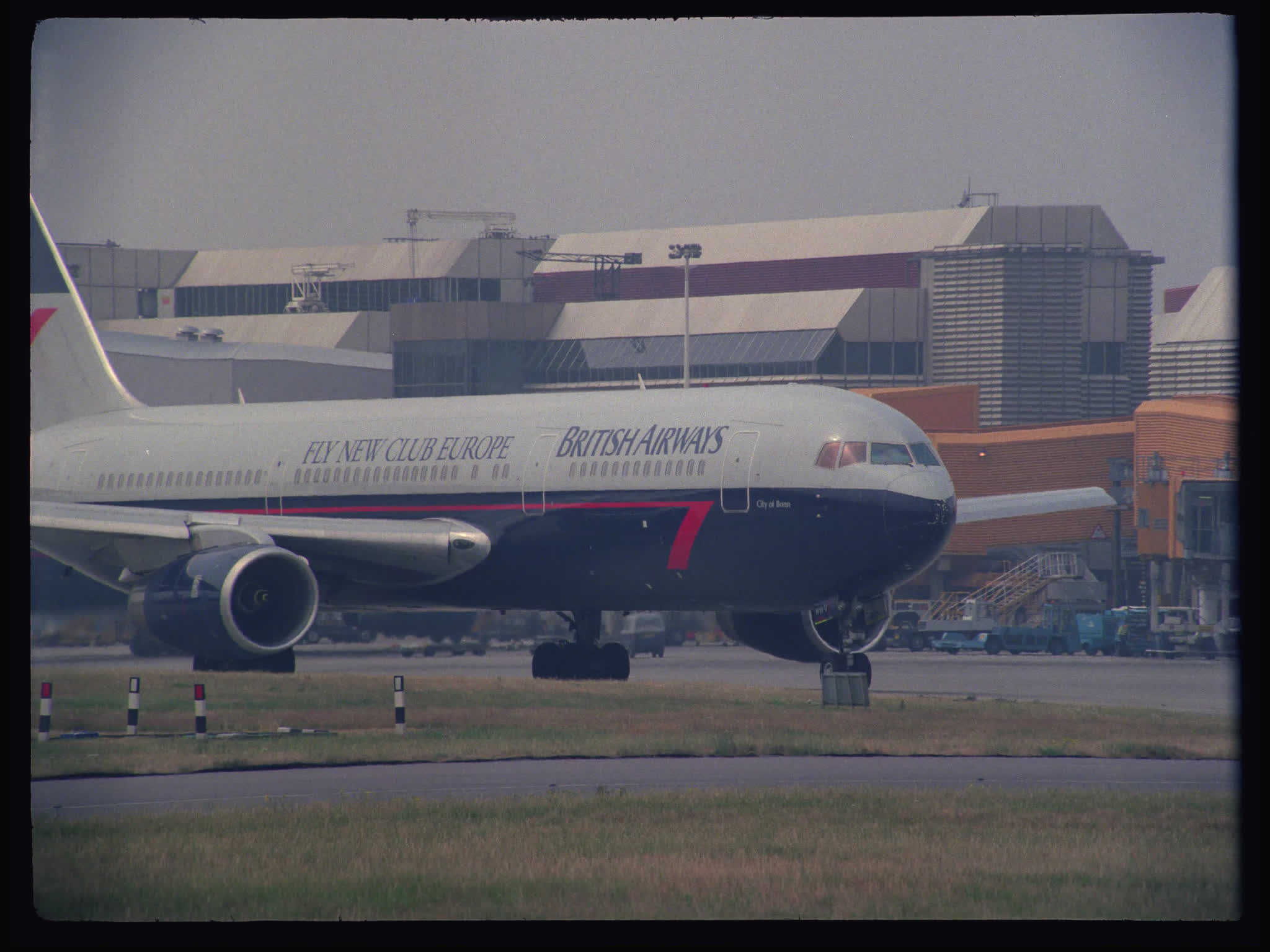 British Airways Boeing 767 Taxiing