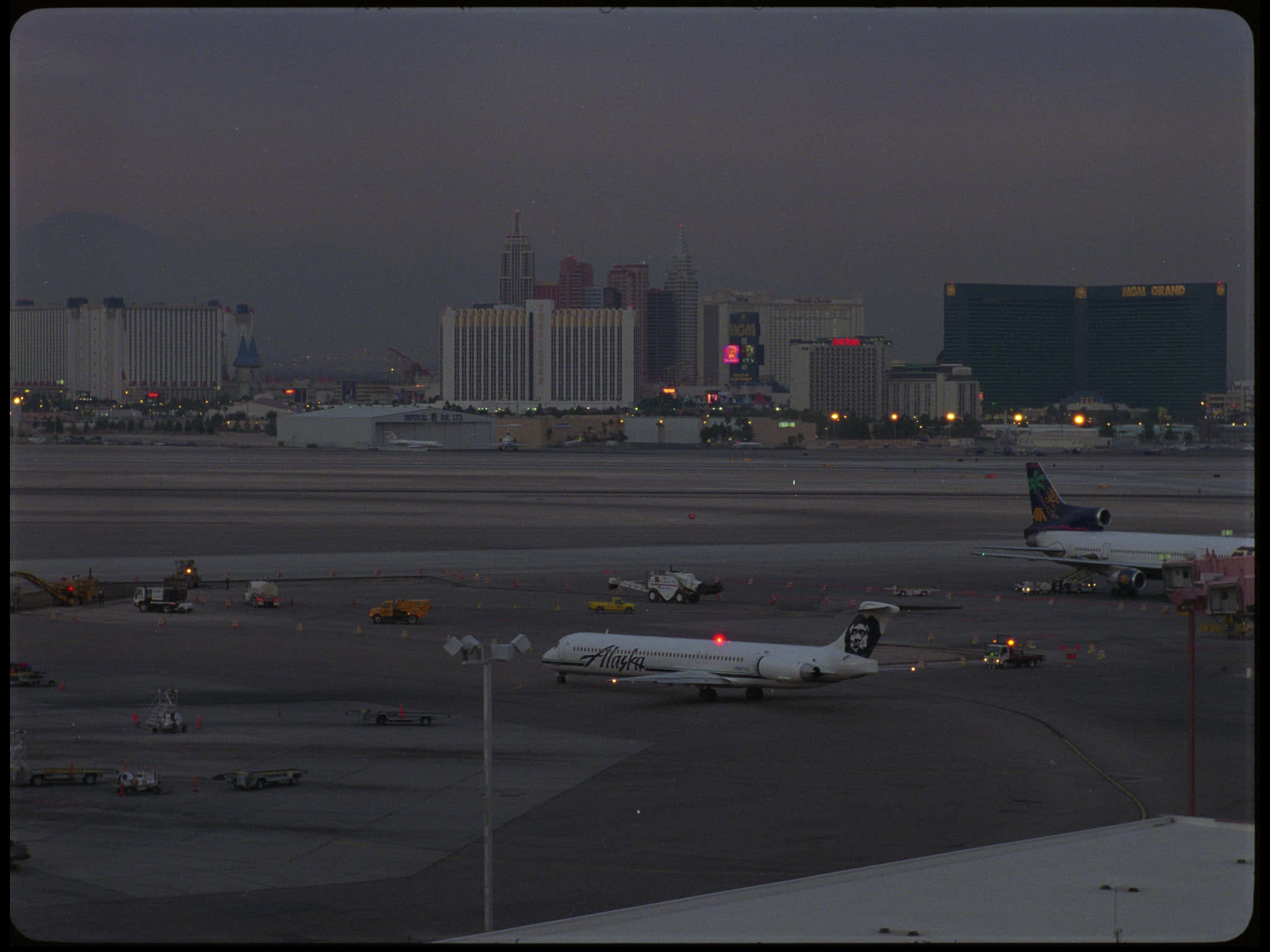 Alaskan Plane Taxiing