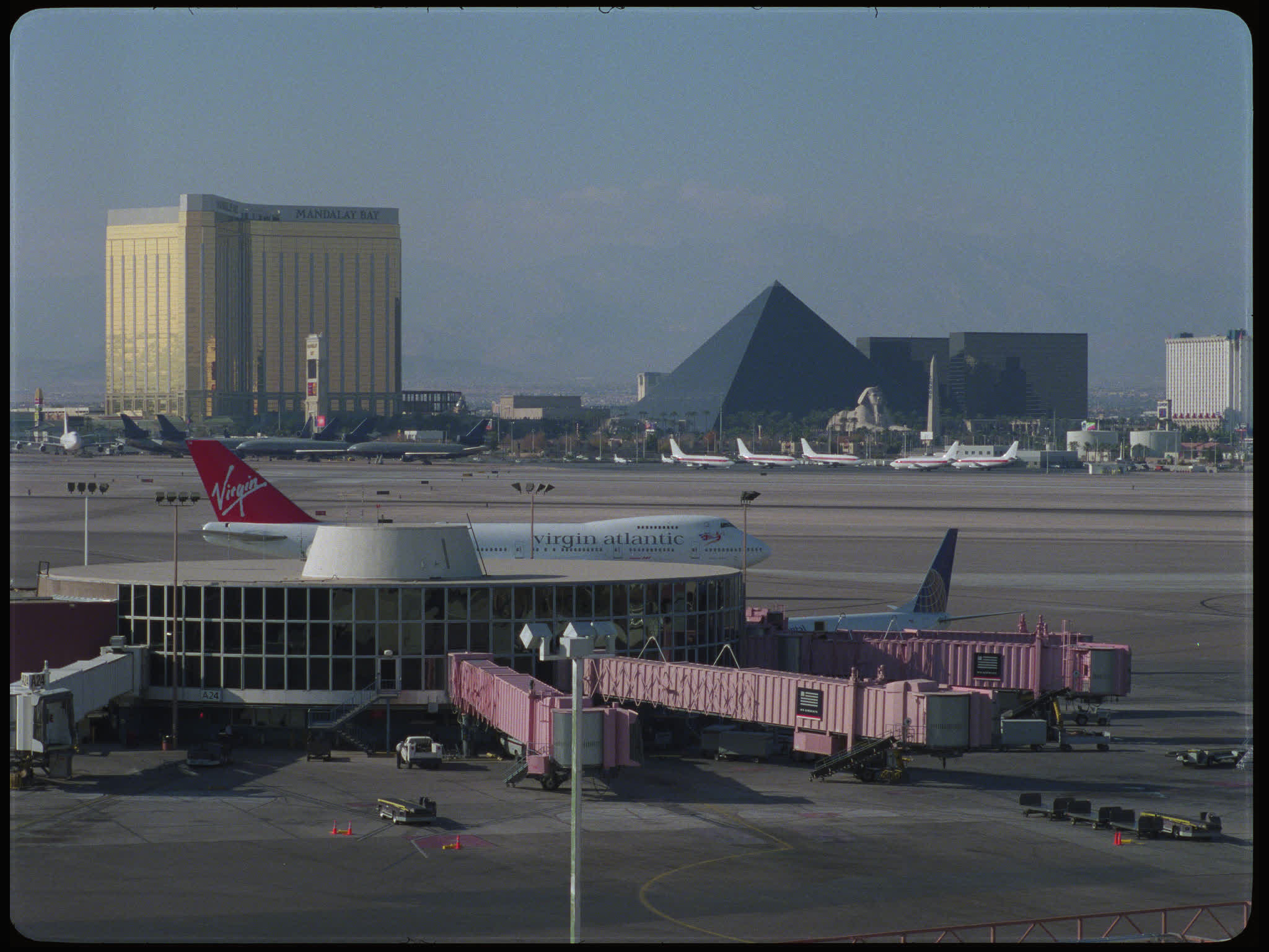 Virgin Boeing 747 Taxiing