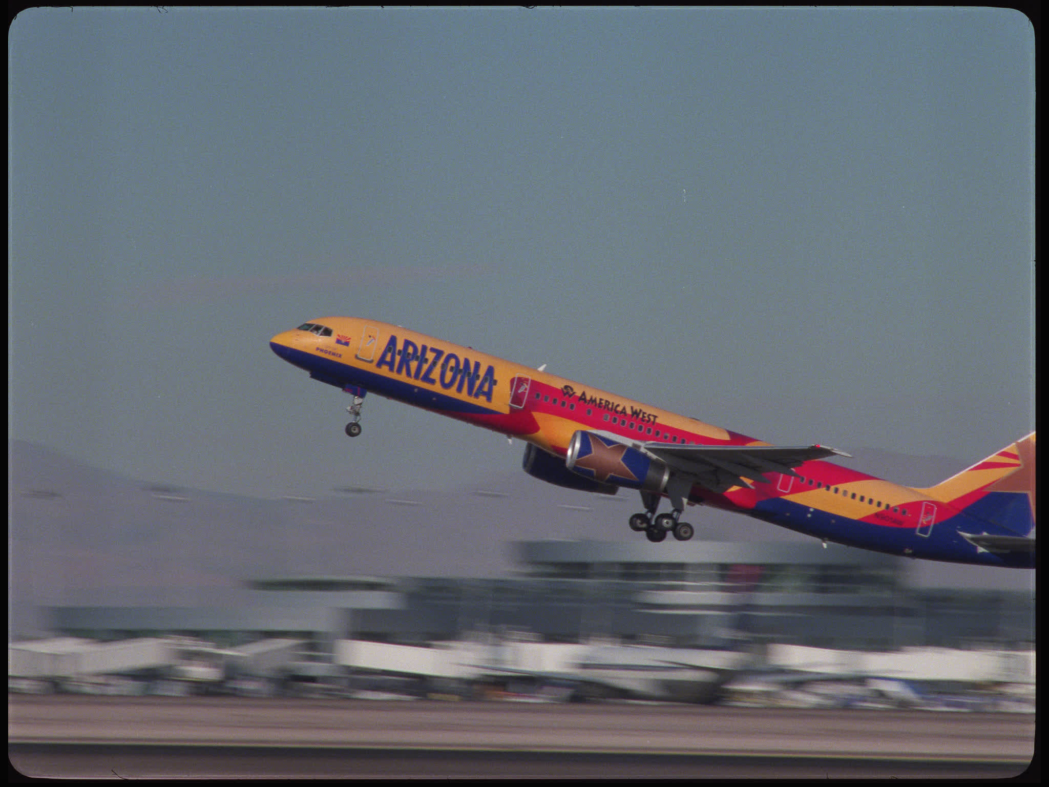 American West Arizona 757 Taking Off
