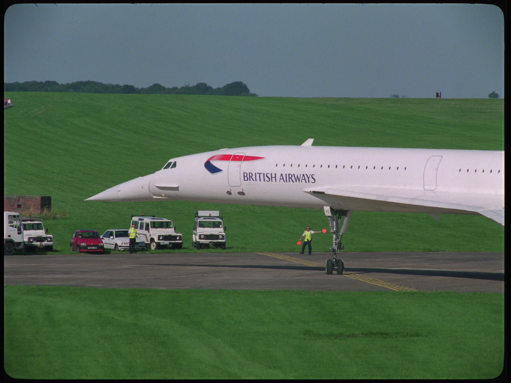 British Airways Concorde Directed by a Ground Agent