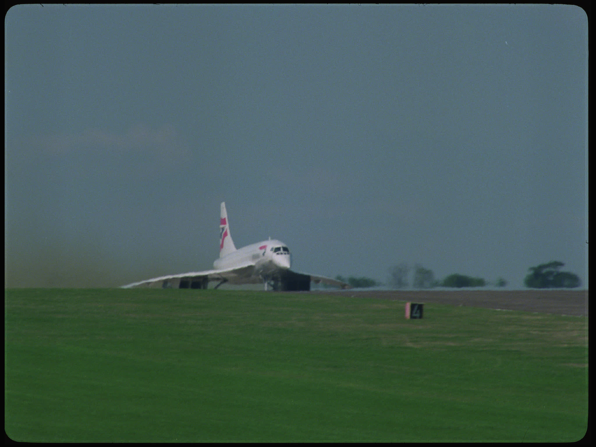 British Airways Concorde Taking Off