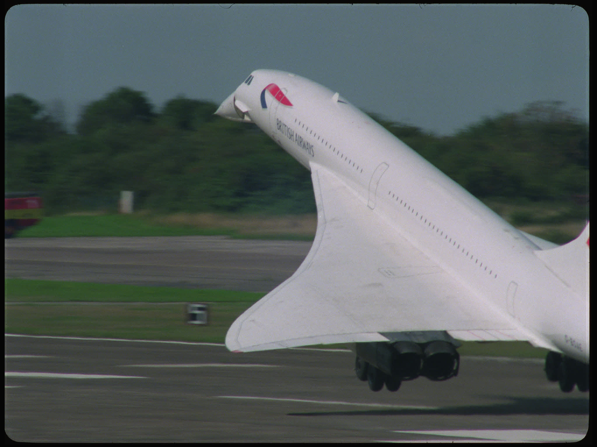 British Airways Concorde Landing