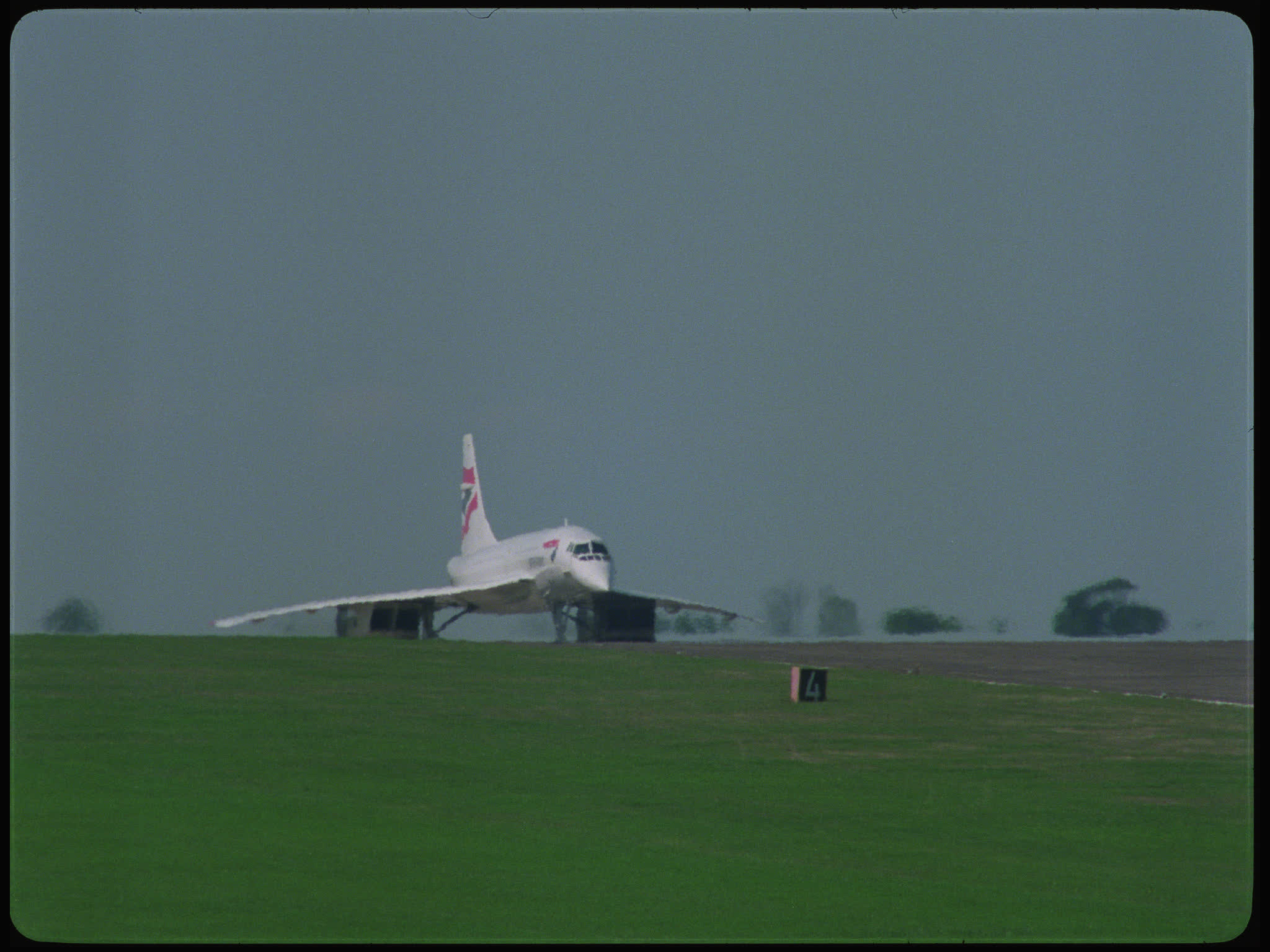 British Airways Concorde Taxiing