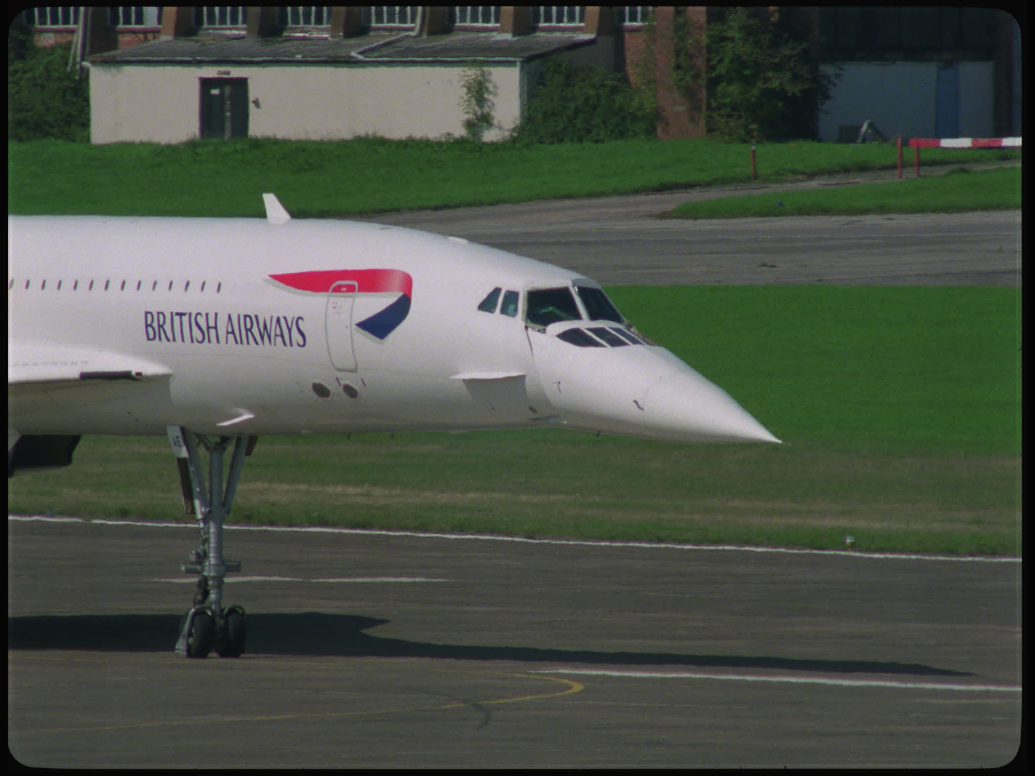 British Airlines Concorde Turning