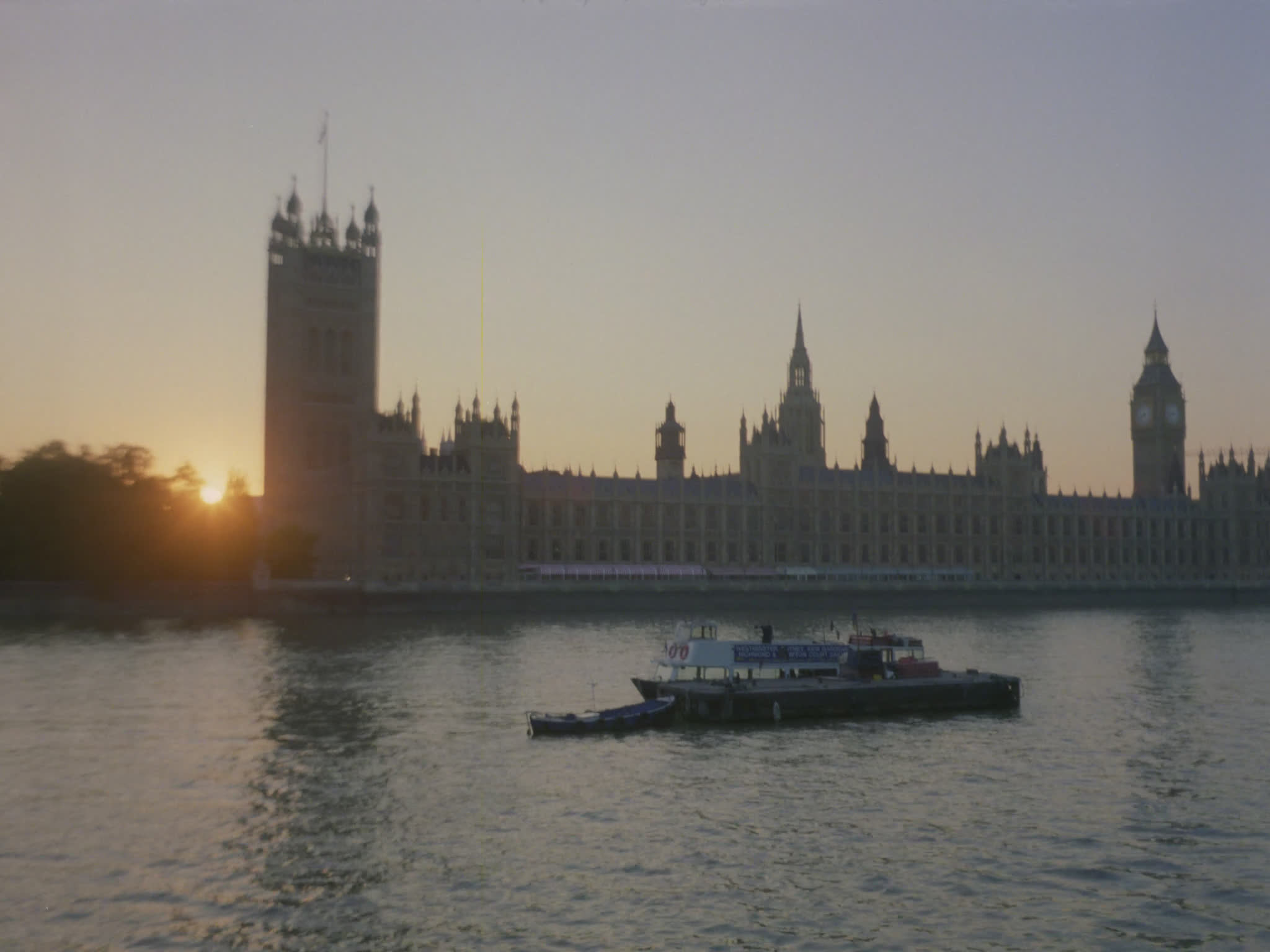 Houses of Parliament at Sunset
