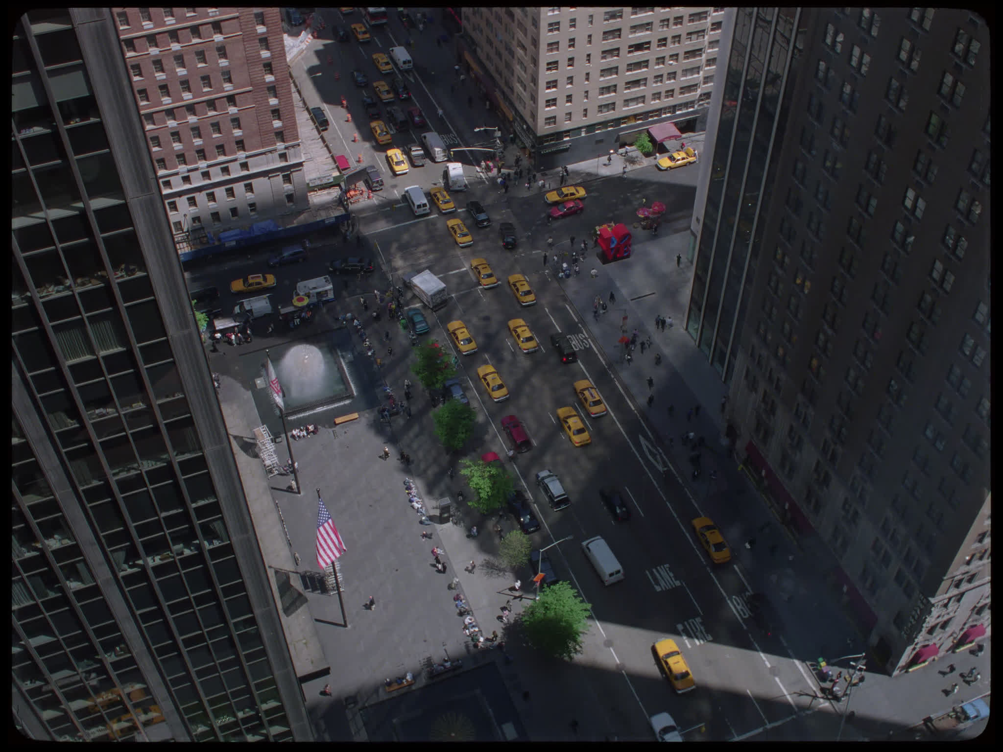 Bird's Eye View Traffic