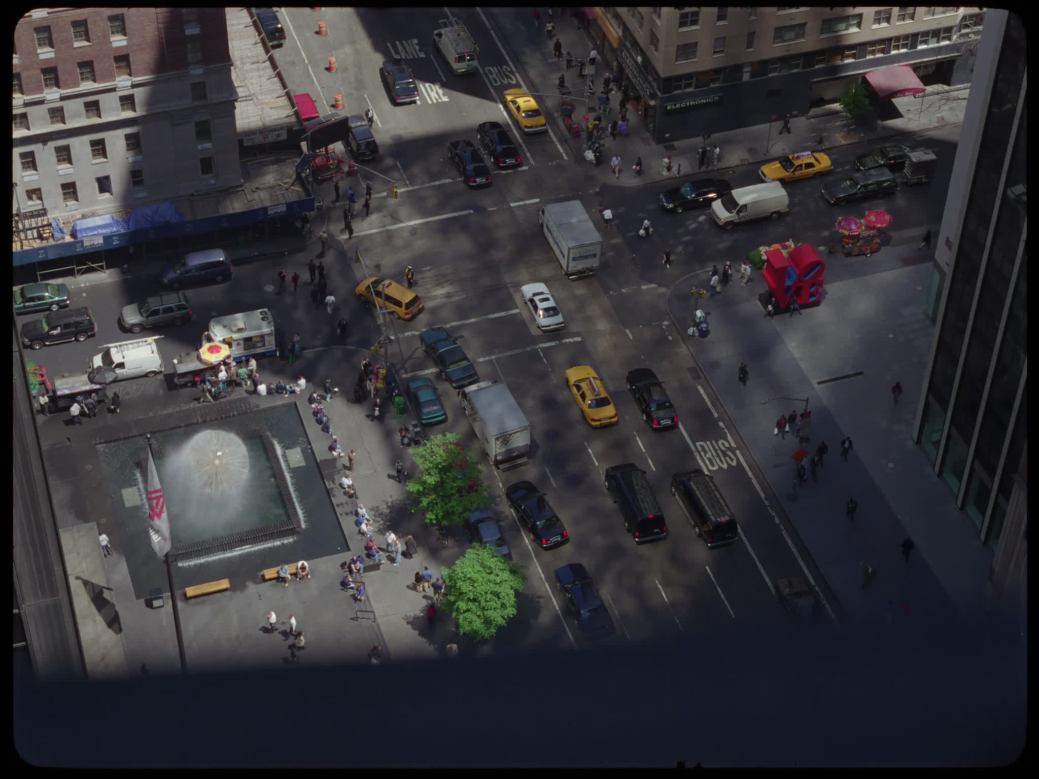 Bird's Eye View Traffic