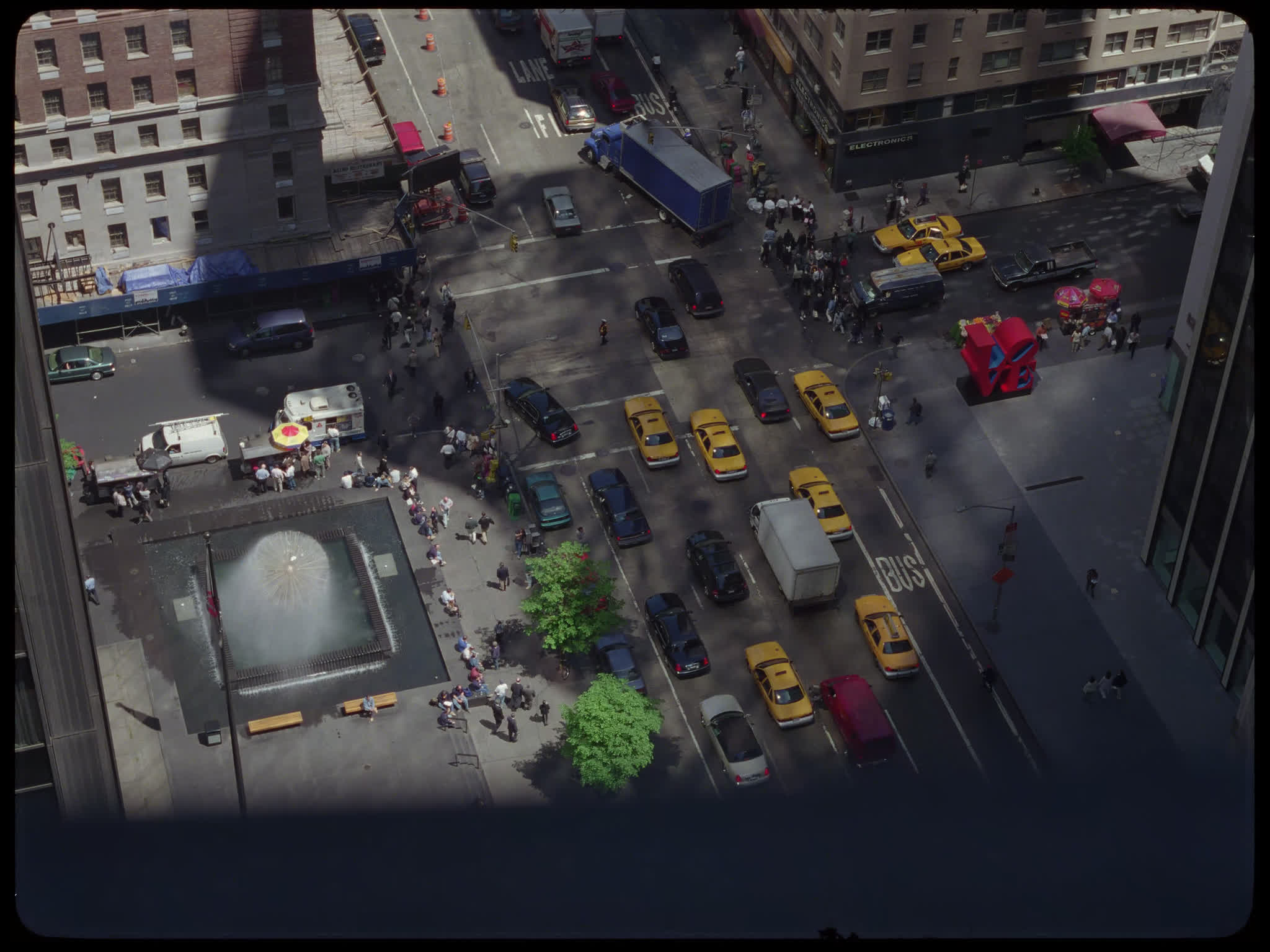 Bird's Eye View Traffic