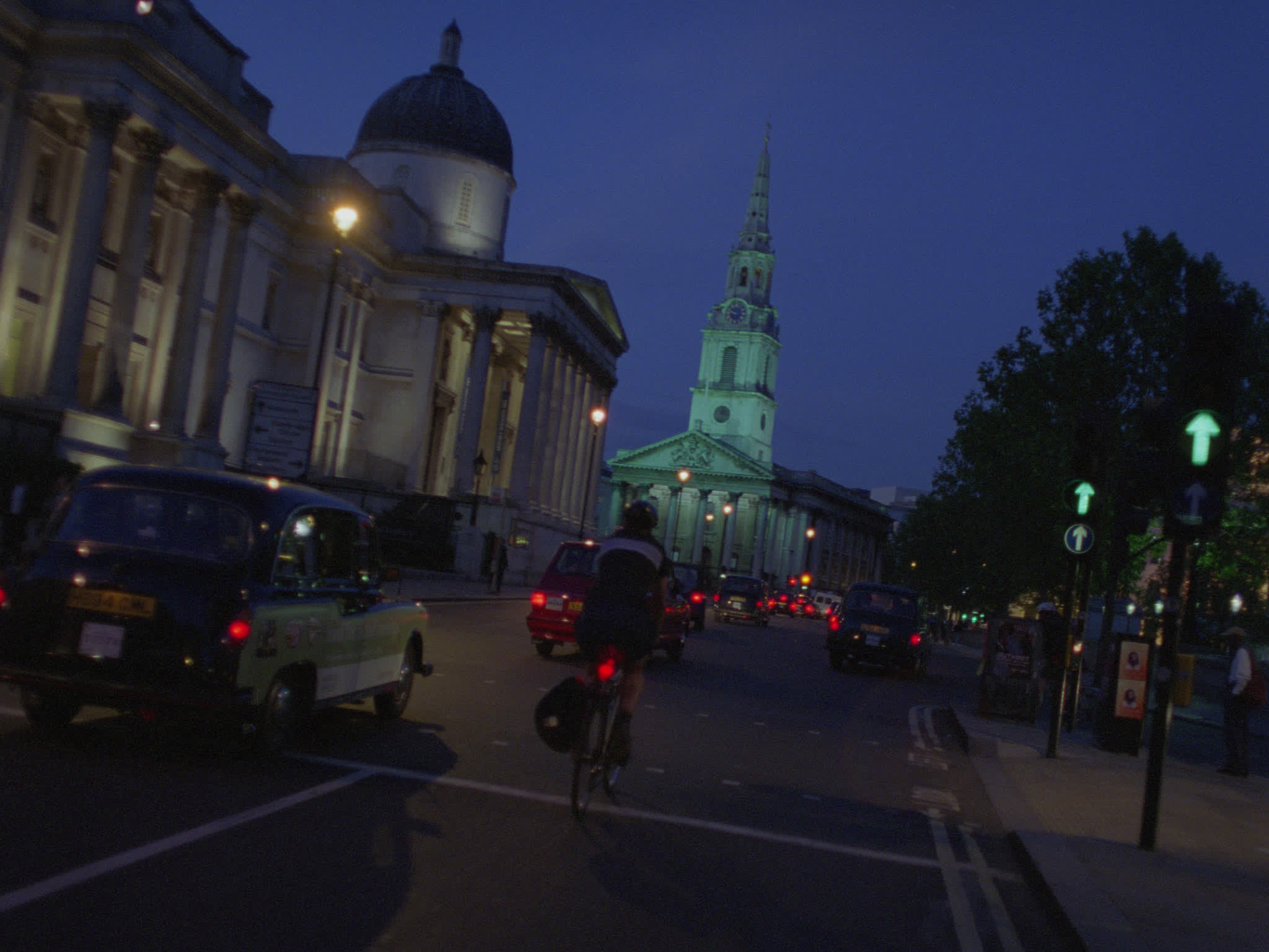 POV Driving Down Pall Mall