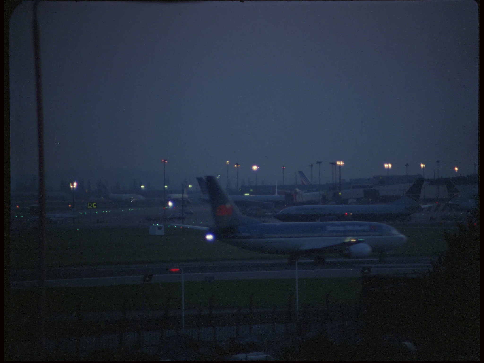 Heathrow Airport at Night