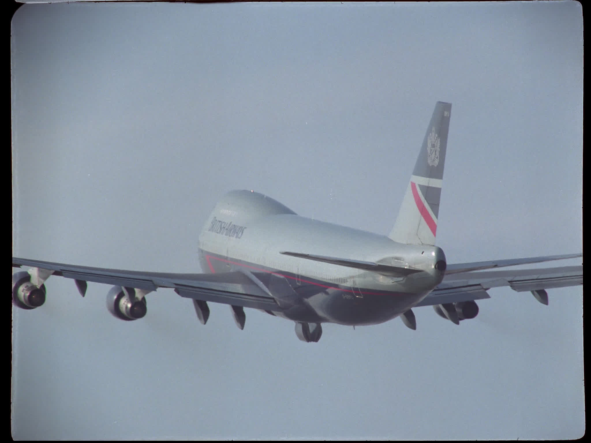 British Airways Boeing 747 Taking Off