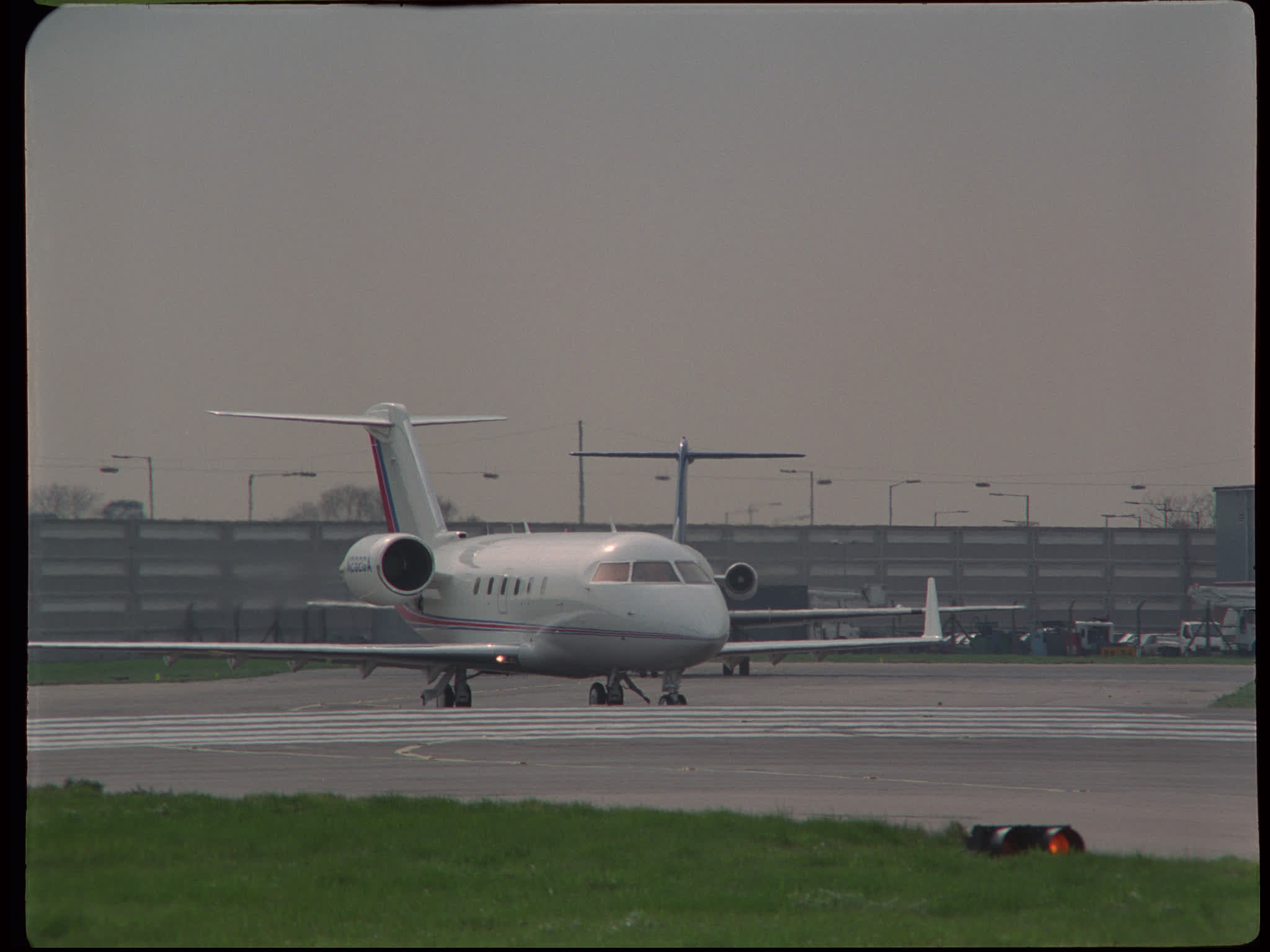 Executive Jet Taxiing