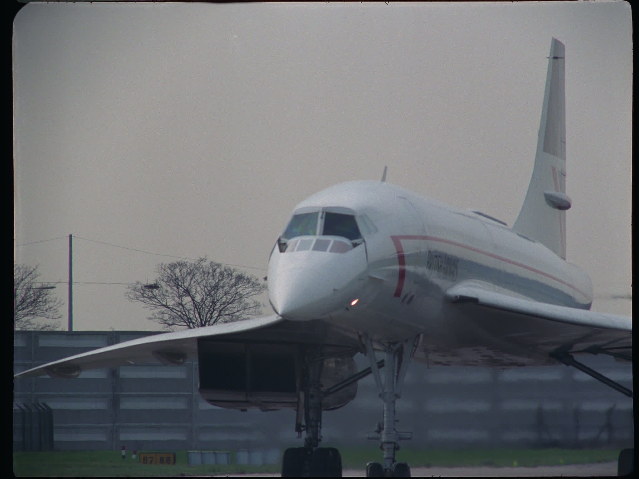British Airways Concorde Taxiing
