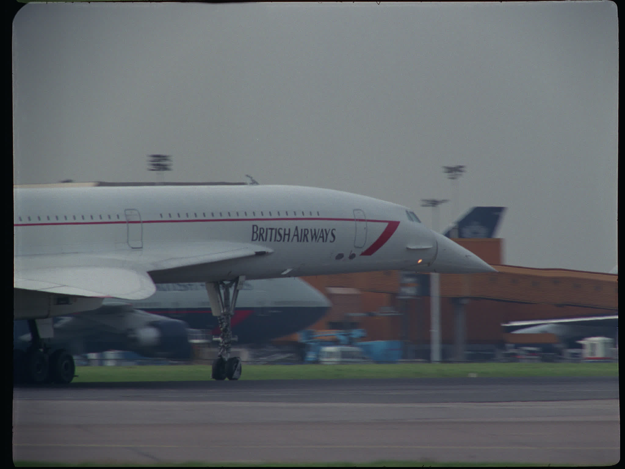 British Airways Concorde Taxiing