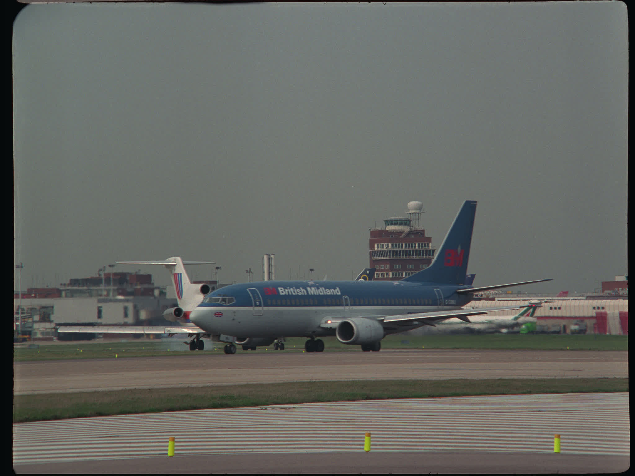 Various Planes Taxiing