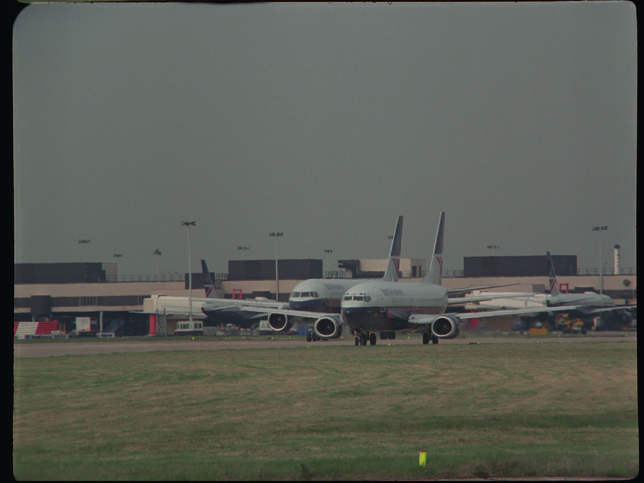 British Airways Planes Taxiing