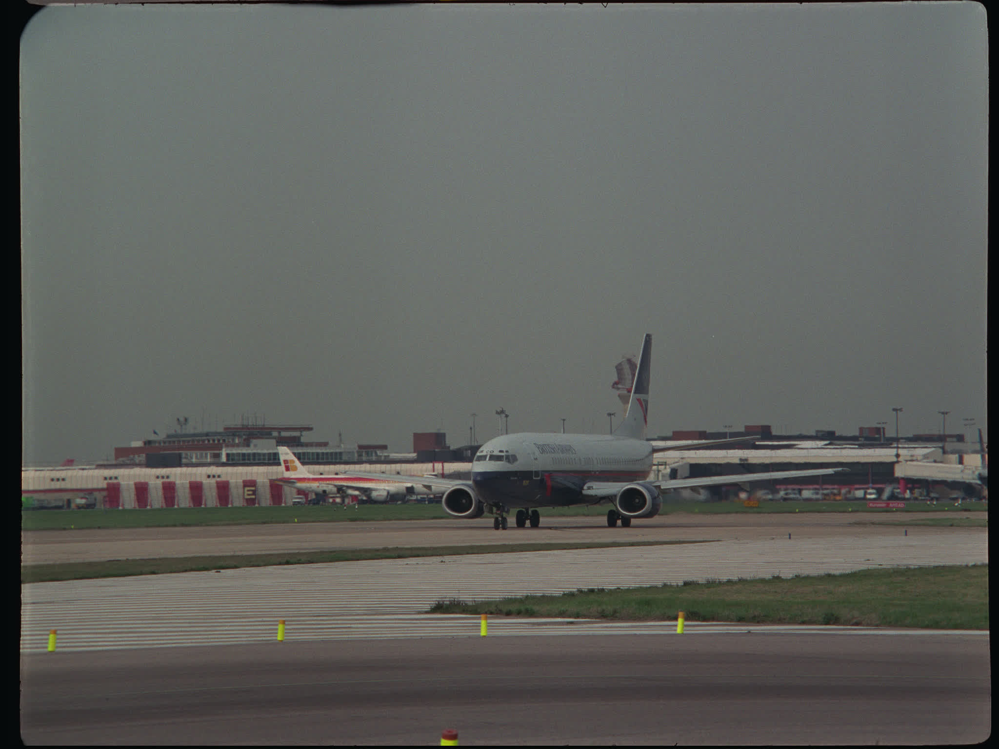 British Airways Plane Taxiing