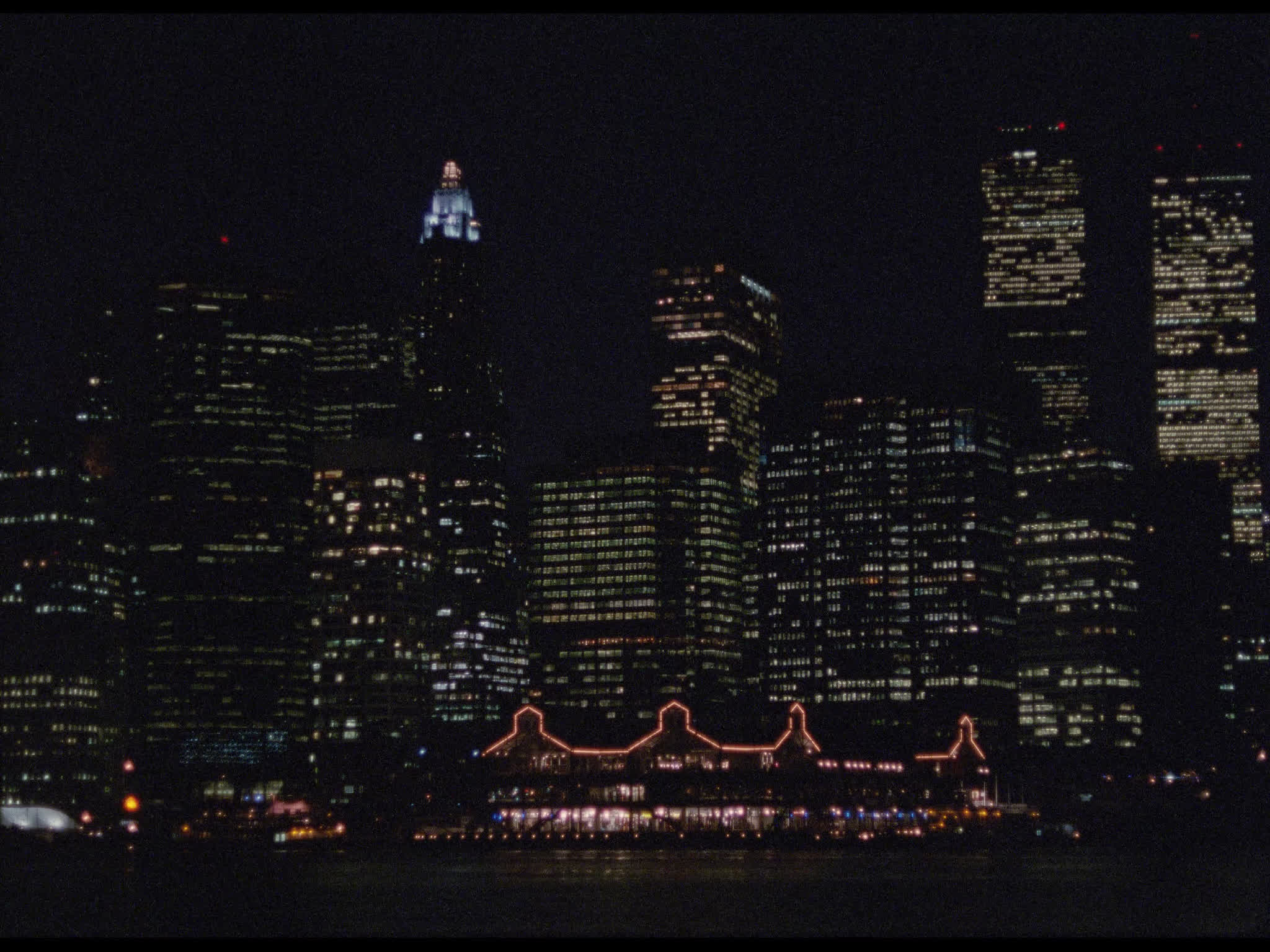 Manhattan Skyline at Night