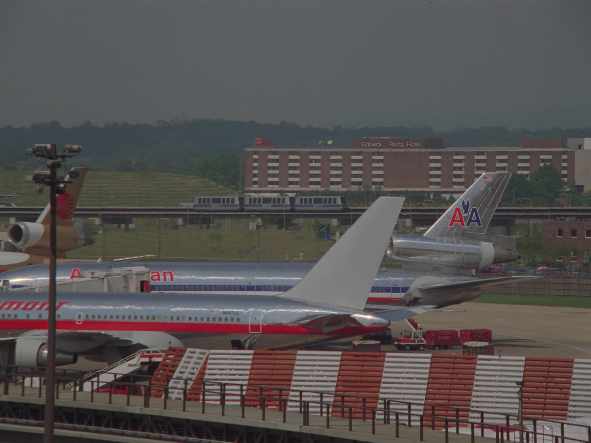 Satellite Trains at Gatwick Airport