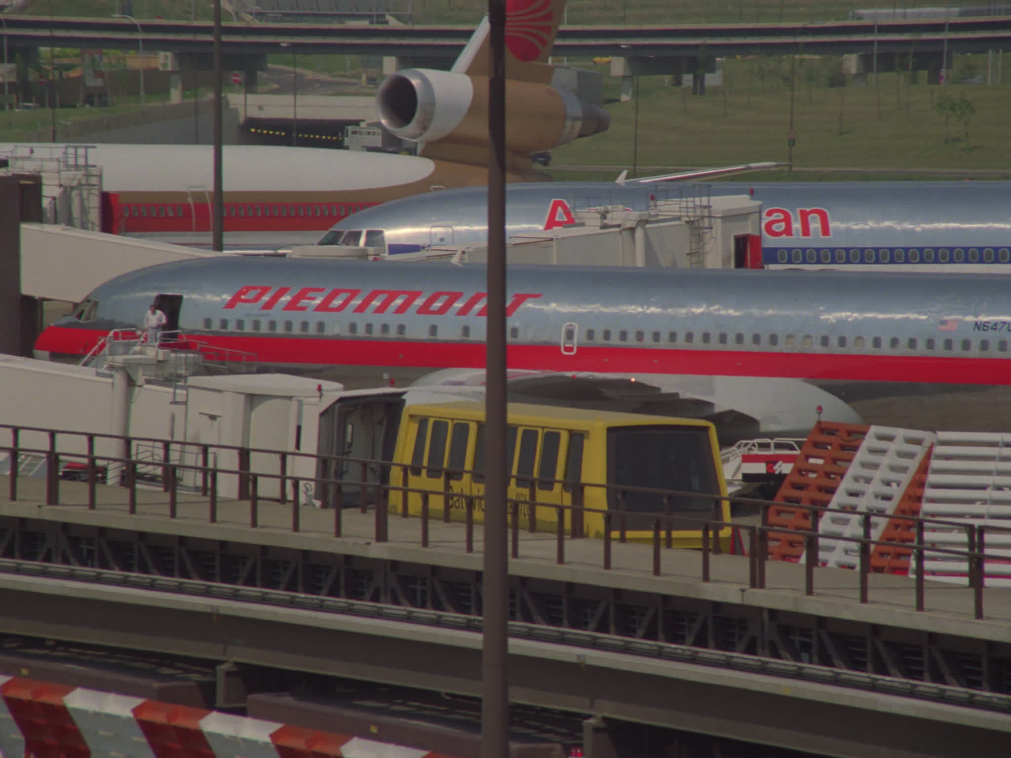 Satellite Trains at Gatwick Airport