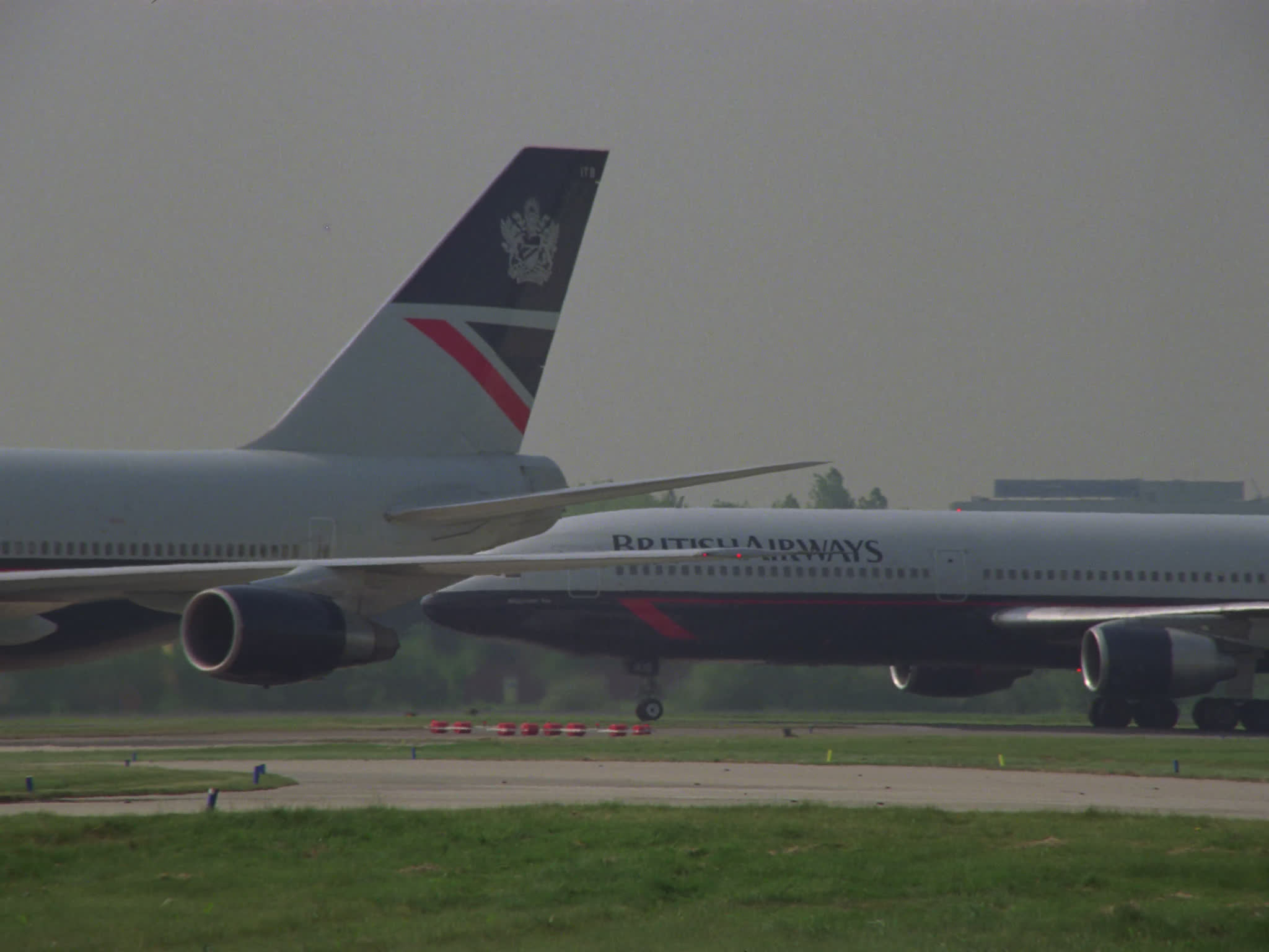 British Airways Planes Taxiing