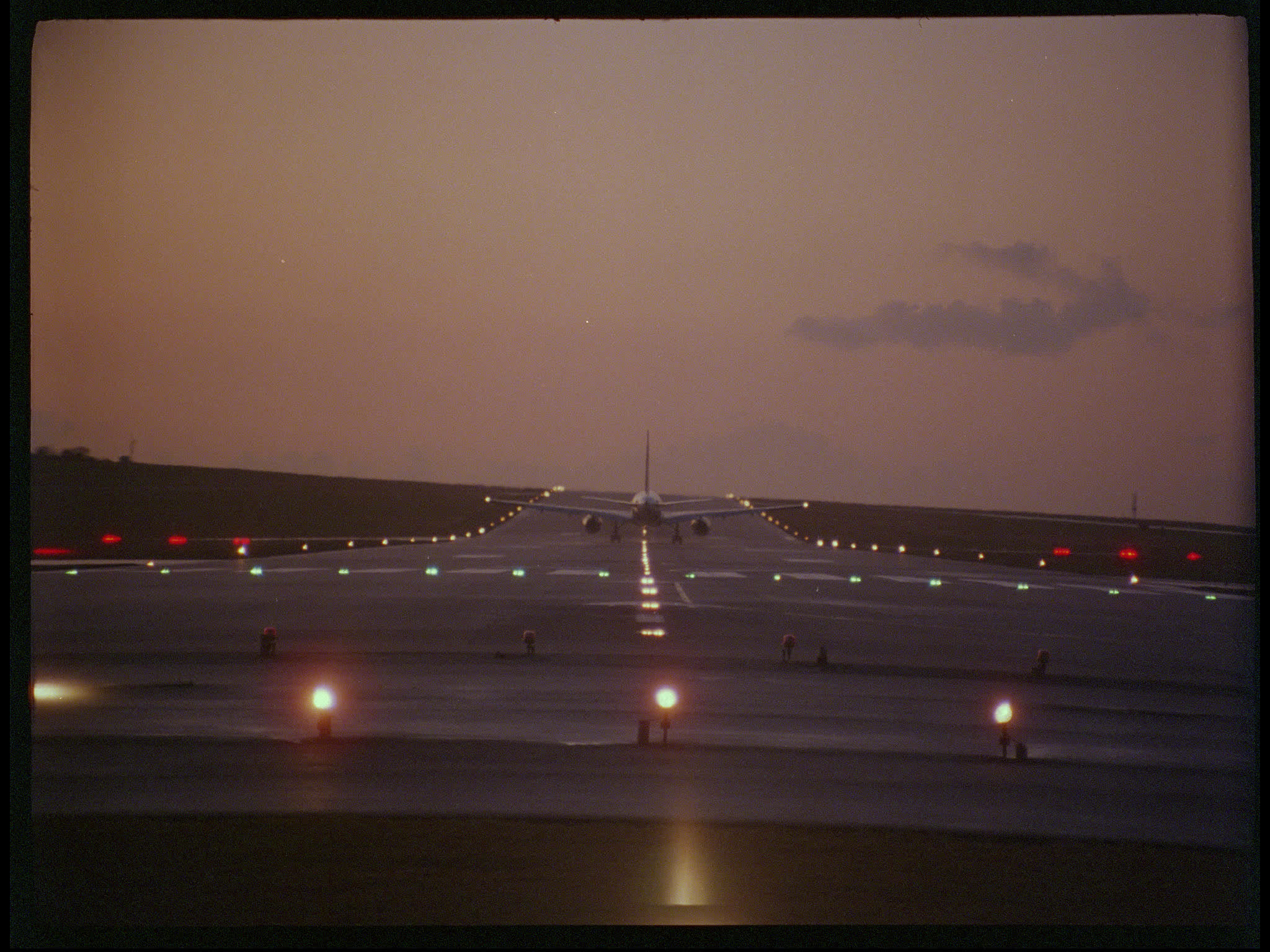 Boeing 757 Plane Taking Off