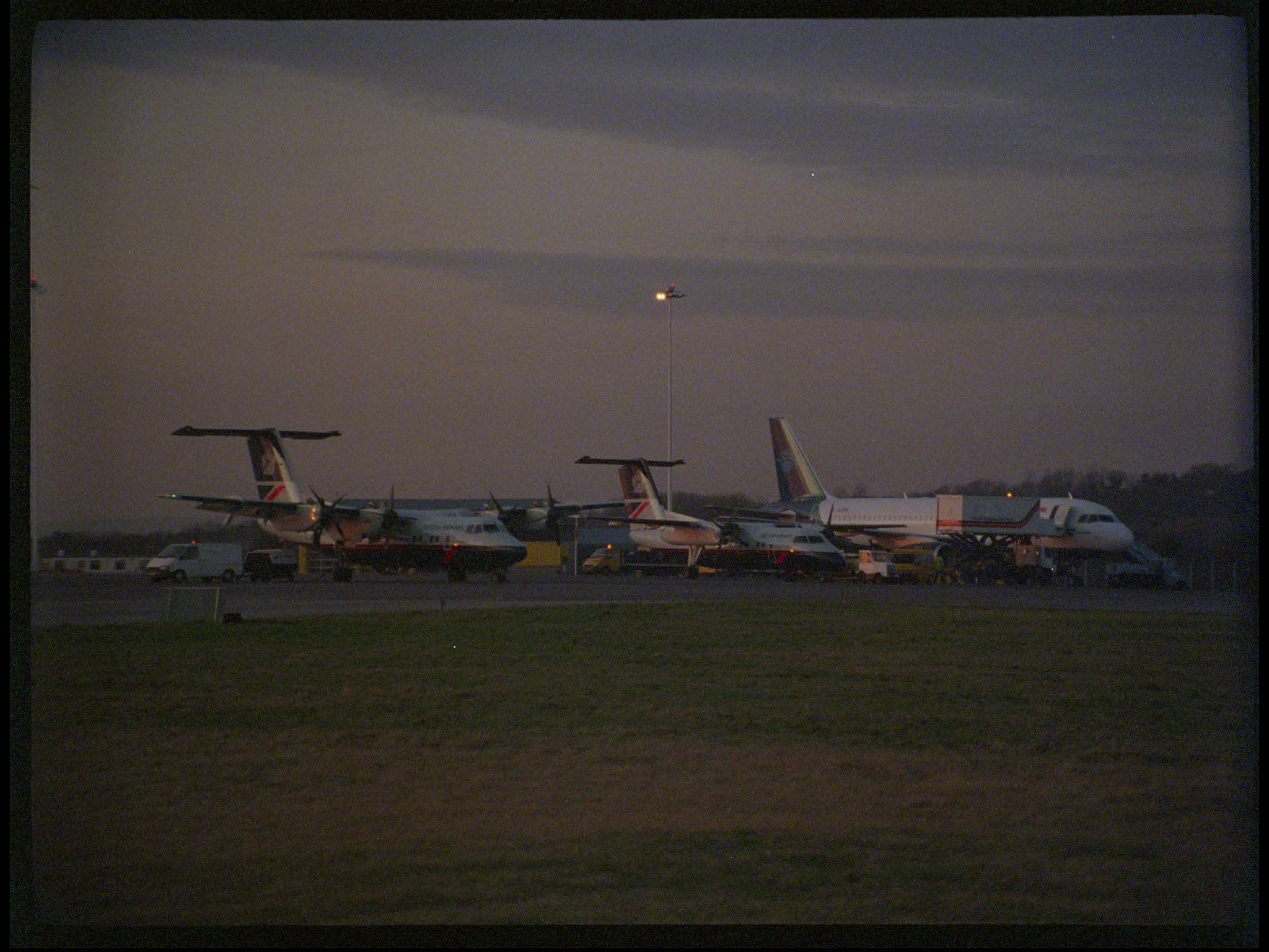 Various Planes Parked